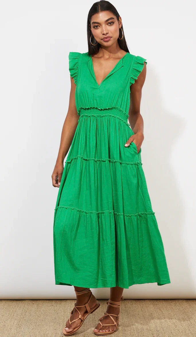 Tanna Frill Dress Paradise