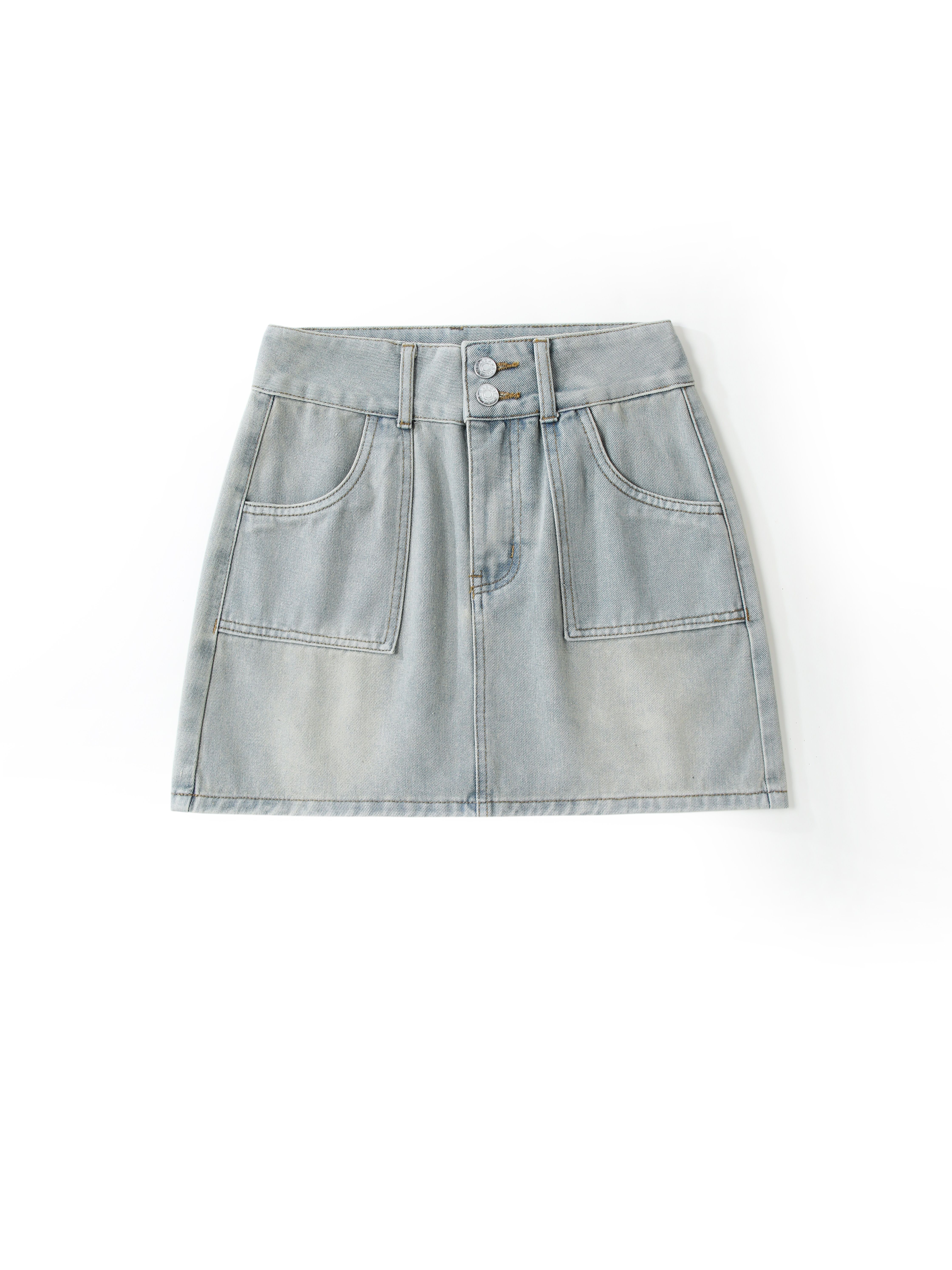 Summer women's denim skirts, shorts, buttocks, slimming effect, versatile on the street, fashionable and trendy half skirts, hot pants