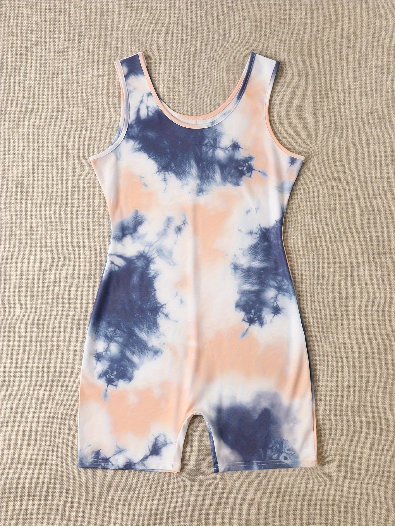 Women's Elegant All-Season Strapless Romper Jumpsuit with Unique Print, Stretchable Knit Fabric, and Easy Care