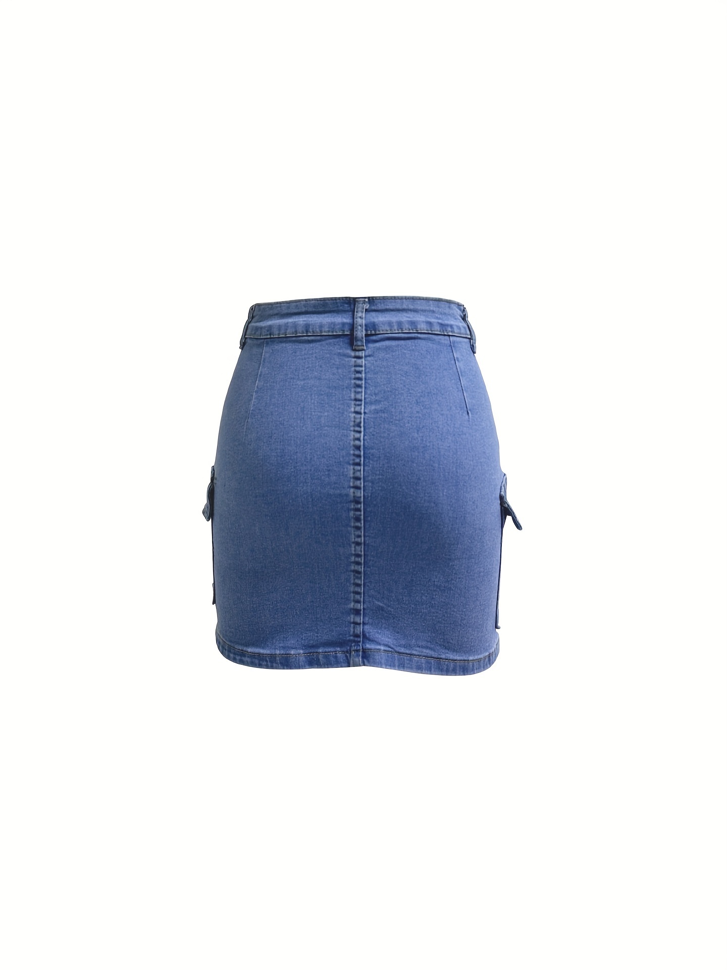Ladies Denim Short Skirt Fashion Short Skirt Girls Fashion Denim Skirt Street Casual Dress