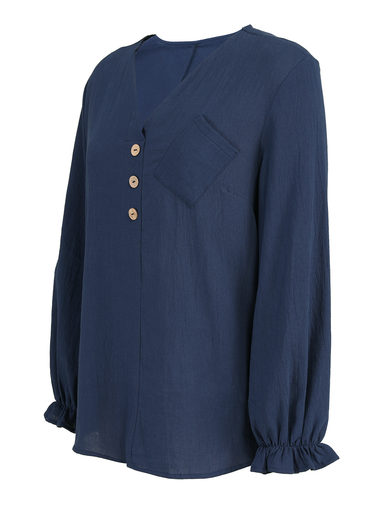 Tooluck Women's Solid Color Top Shirt