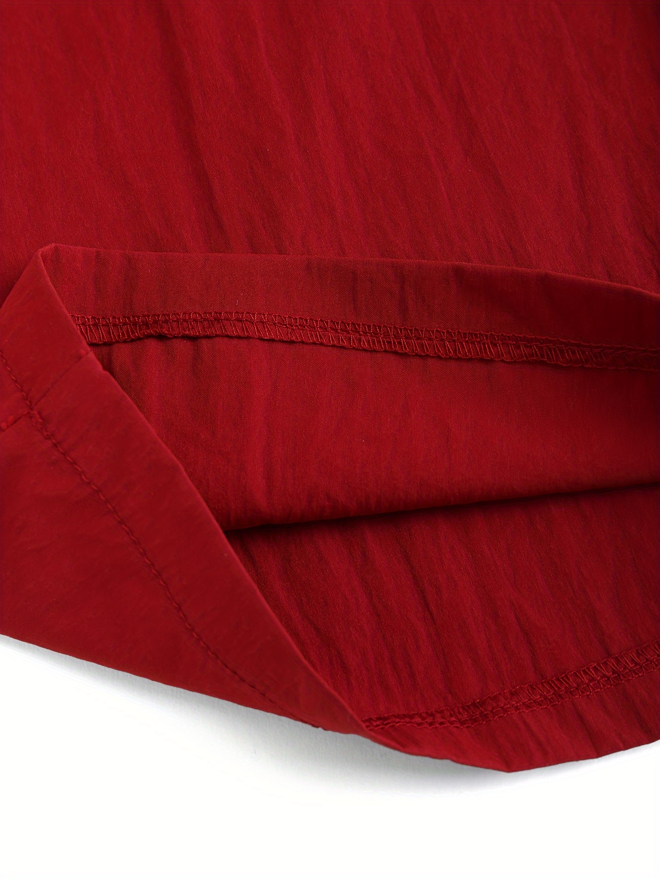 Women's Elegant High-Waisted Wide Leg Pants, Polyester Fabric, V-Neck, Machine Washable, All-Season, Fashionable Design