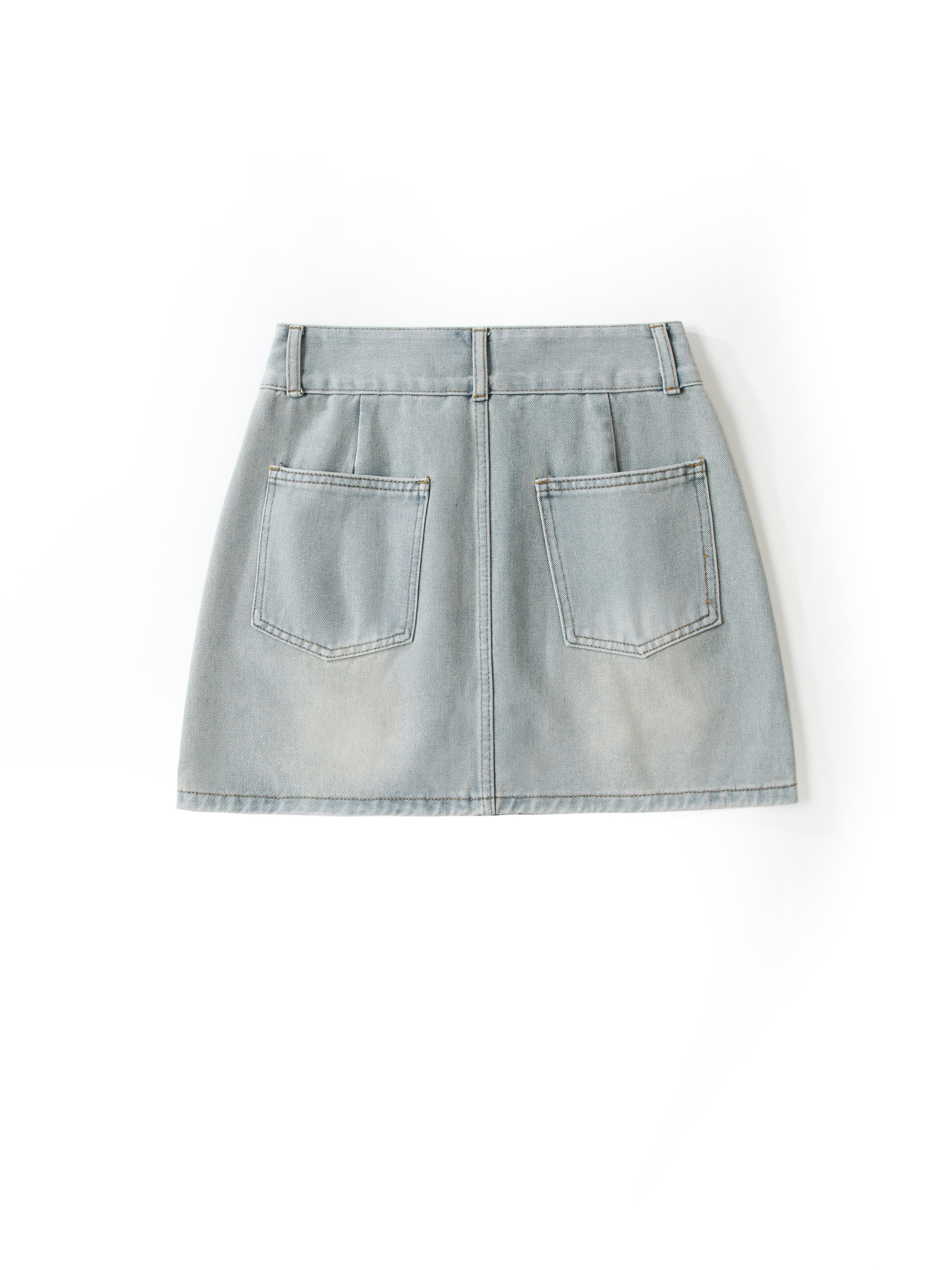 Summer women's denim skirts, shorts, buttocks, slimming effect, versatile on the street, fashionable and trendy half skirts, hot pants