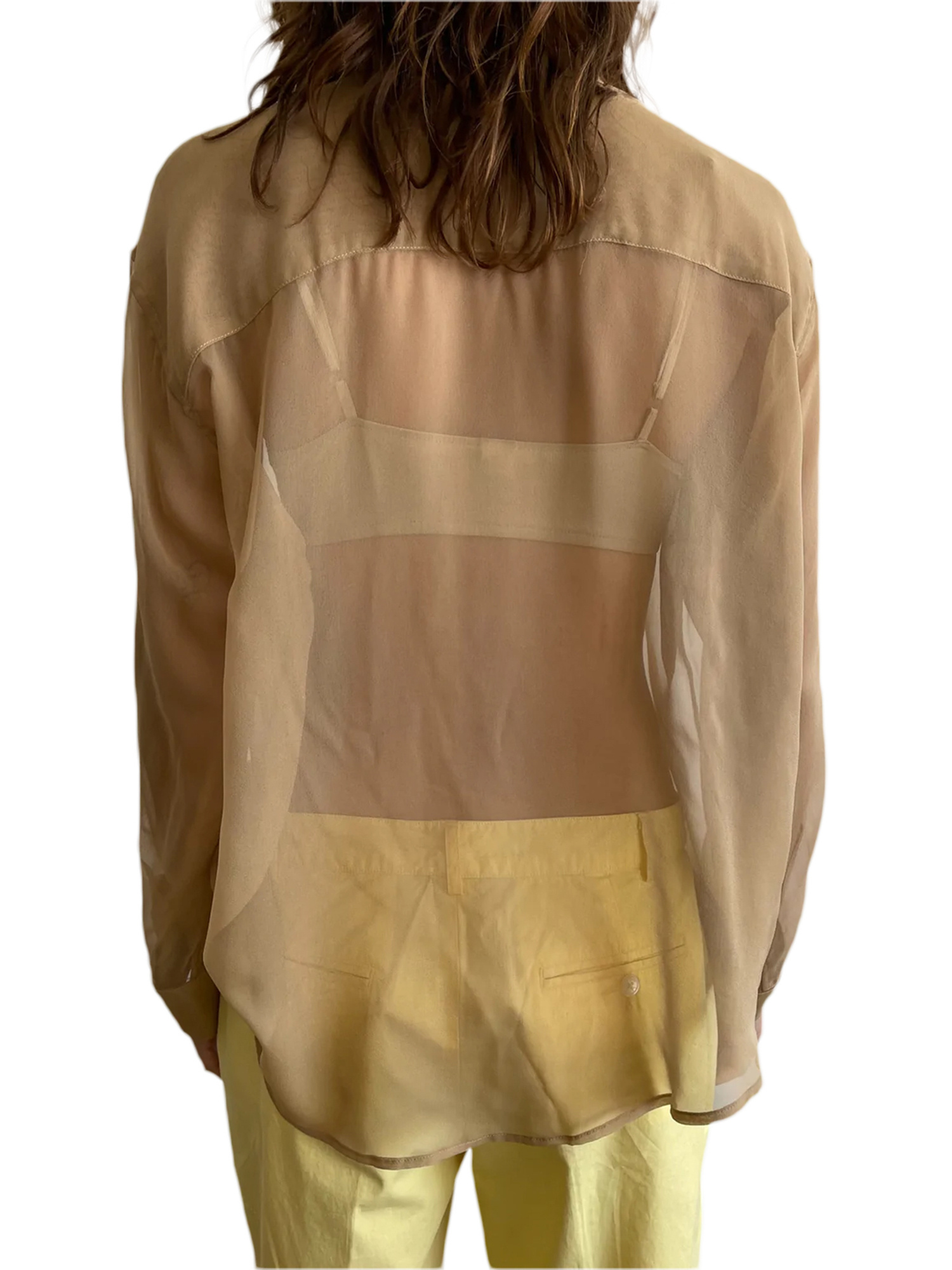 Sexy And Spicy Style See-through LadiesShirt Suitable For Plus-size Women