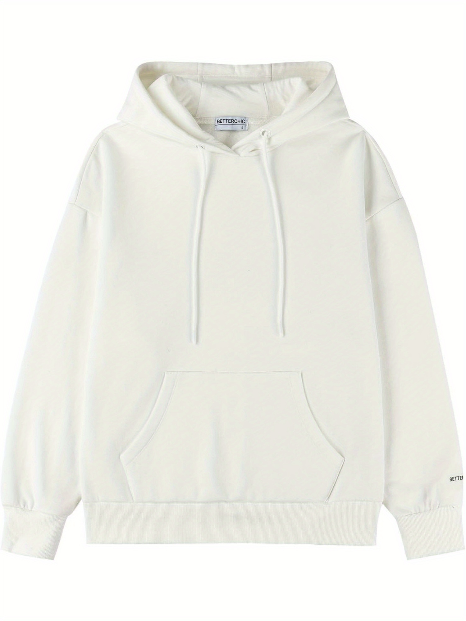 Women's Casual Hooded Sweatshirt Soft Brushed Fleece Pullover Hoodie
