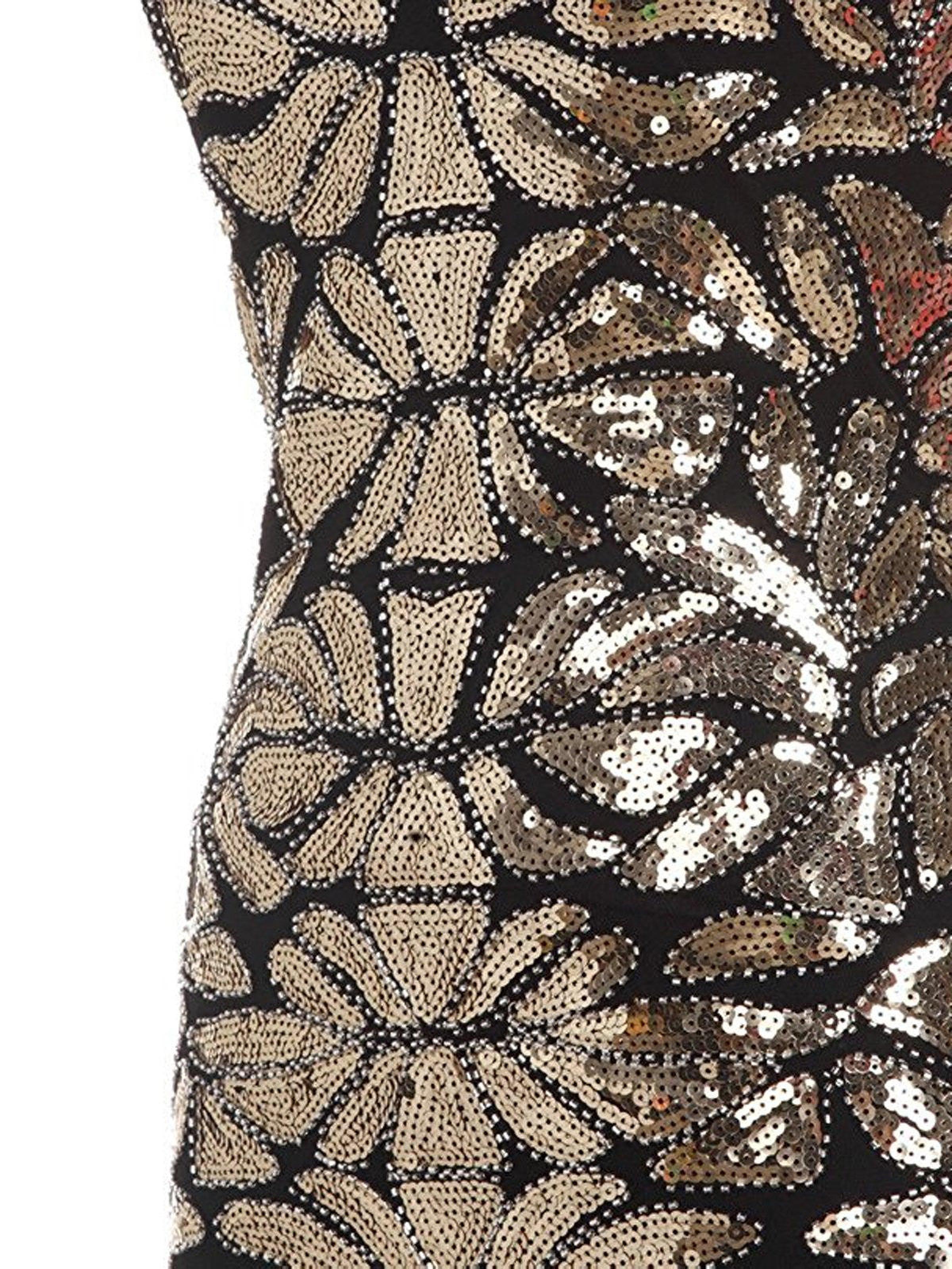 US Warehouse 1920s Sequin Gatsby Maxi Dresses