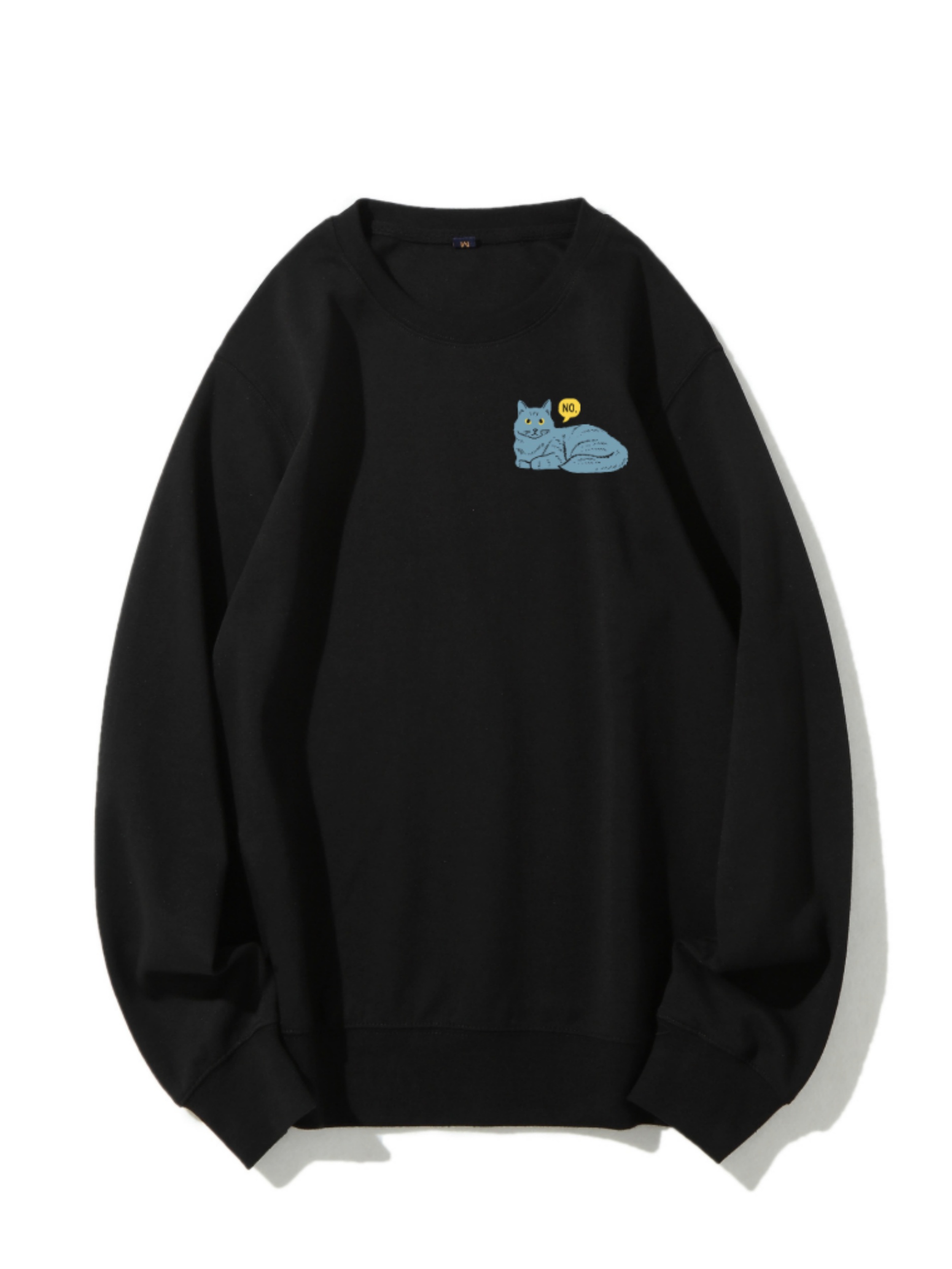 Women's Casual And Fashionable Sports Sweatshirt, Suitable For Autumn And Winter, Comfortable And Soft, Letter And Cat Pattern