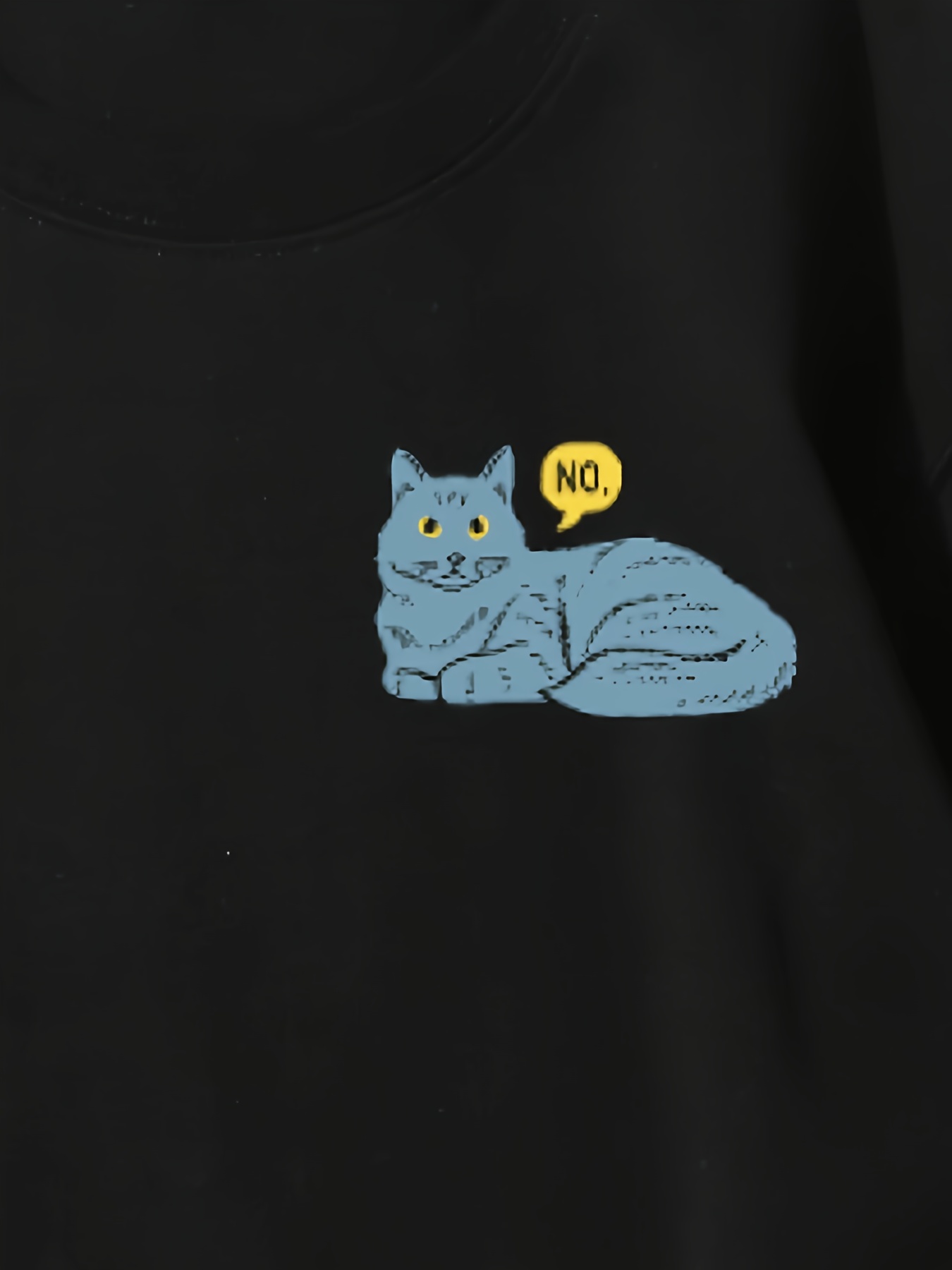 Women's Casual And Fashionable Sports Sweatshirt, Suitable For Autumn And Winter, Comfortable And Soft, Letter And Cat Pattern