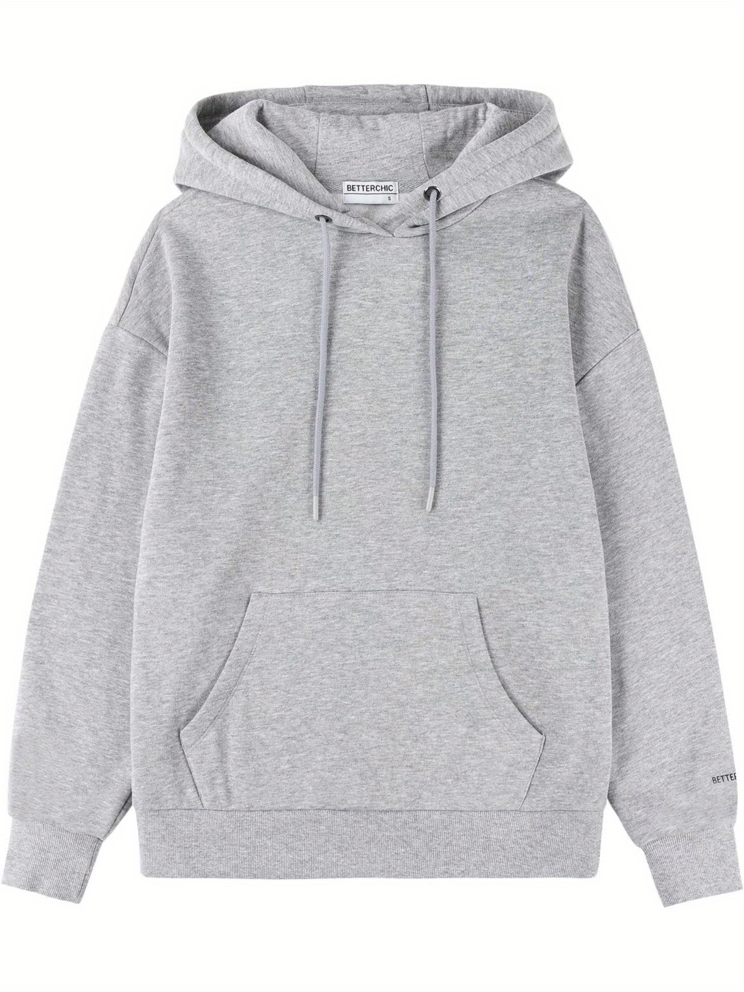 Women's Casual Hooded Sweatshirt Soft Brushed Fleece Pullover Hoodie