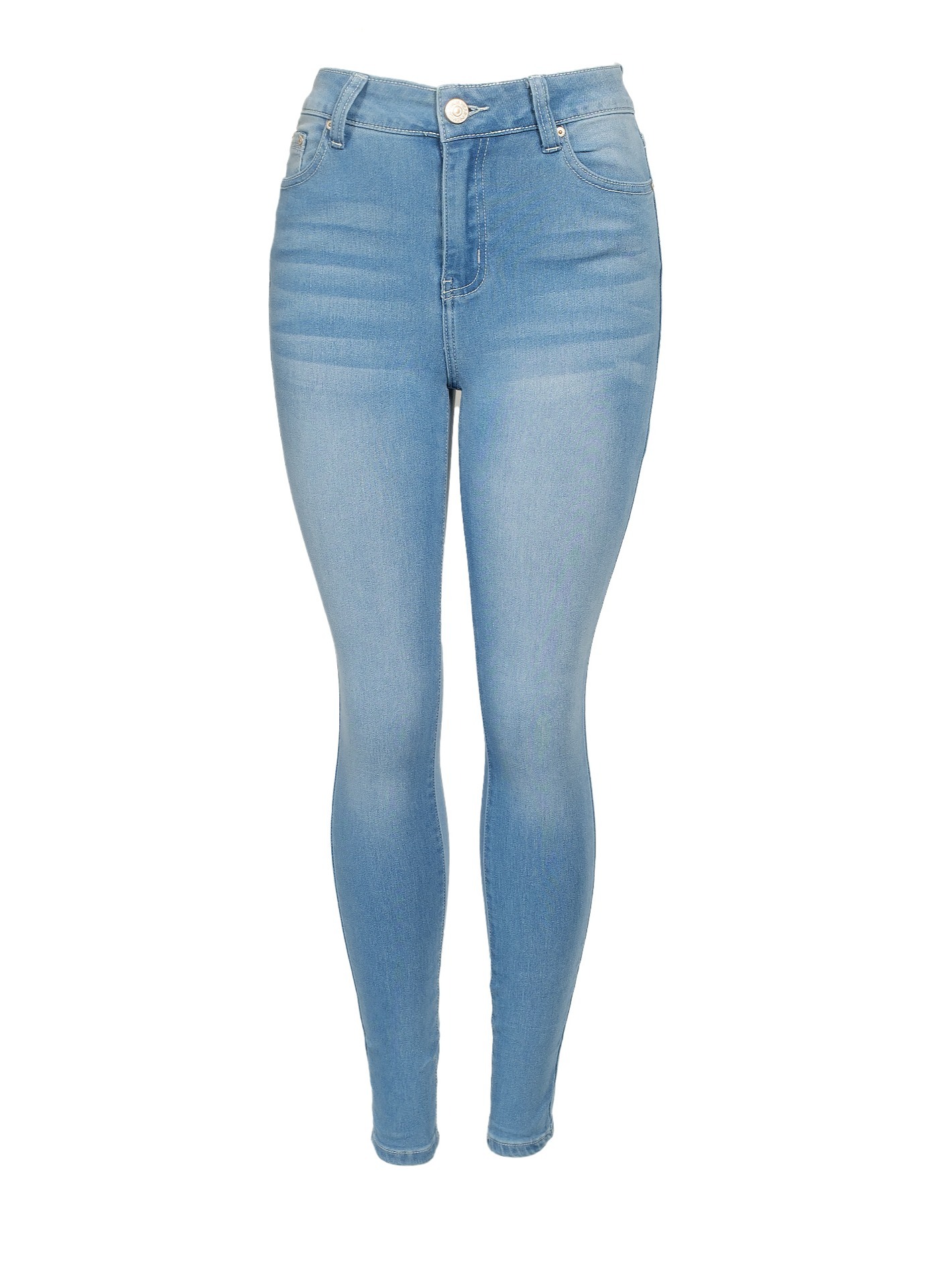 Free Junns (FJ-BP6218) High-End Light Blue Skinny Leg Design Denim with high-quality materials and Skinny cut