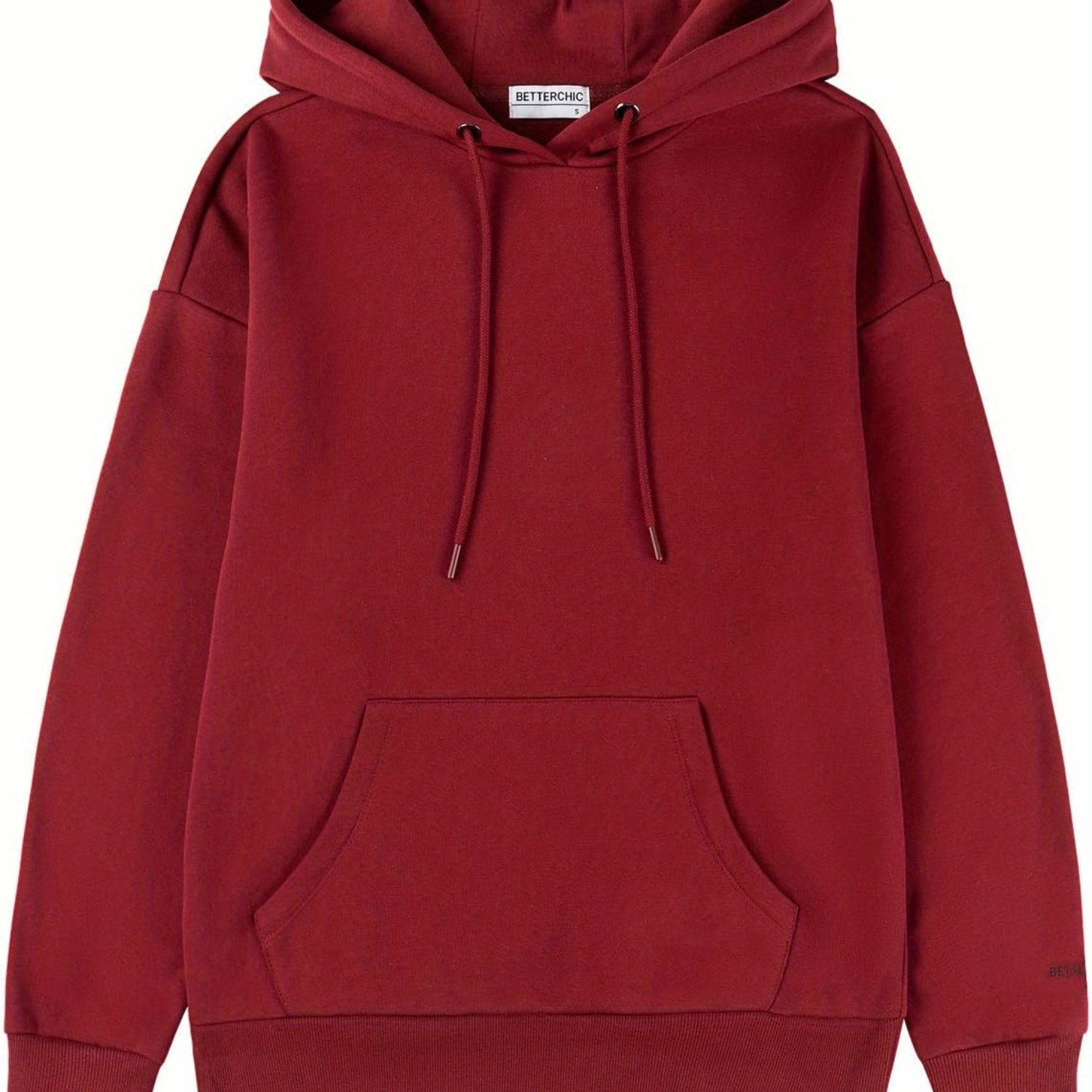 Women's Casual Hooded Sweatshirt Soft Brushed Fleece Pullover Hoodie