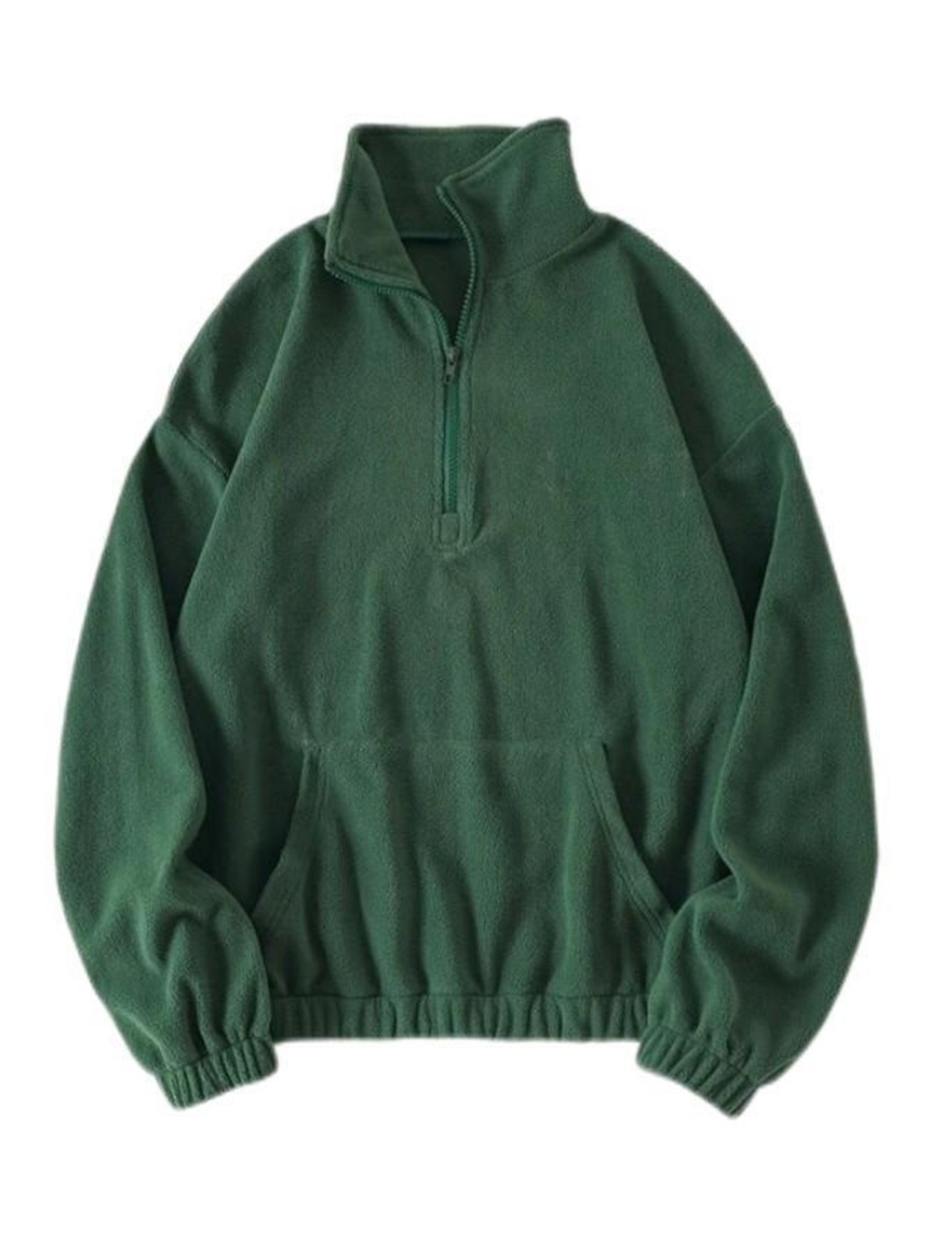 loose zipper half cardigan cashmere hoodie lady