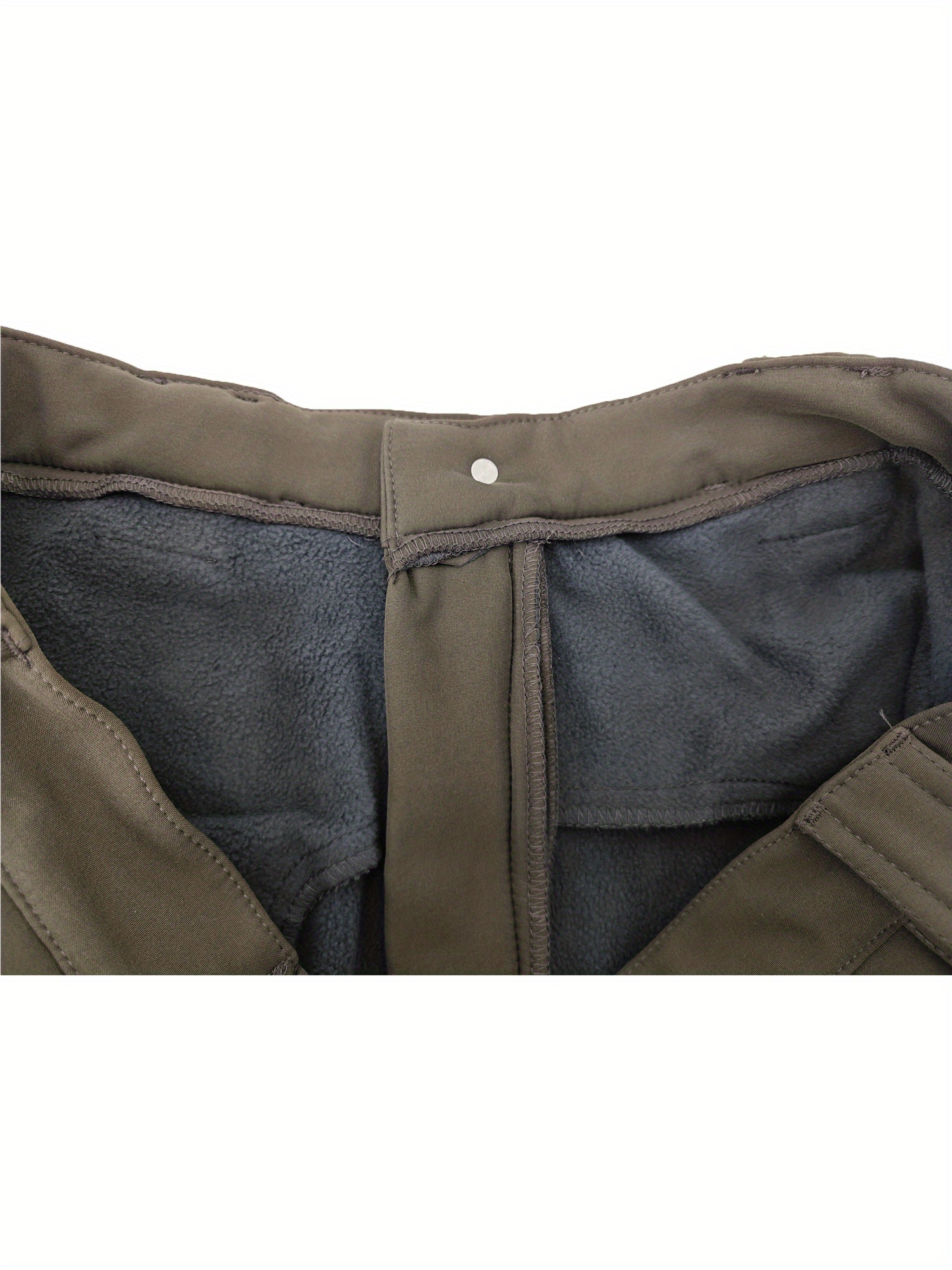 Men's fleece trousers - Waterproof tactical trousers - Warm overalls for autumn and winter - Training uniforms - Men's fleece casual trousers