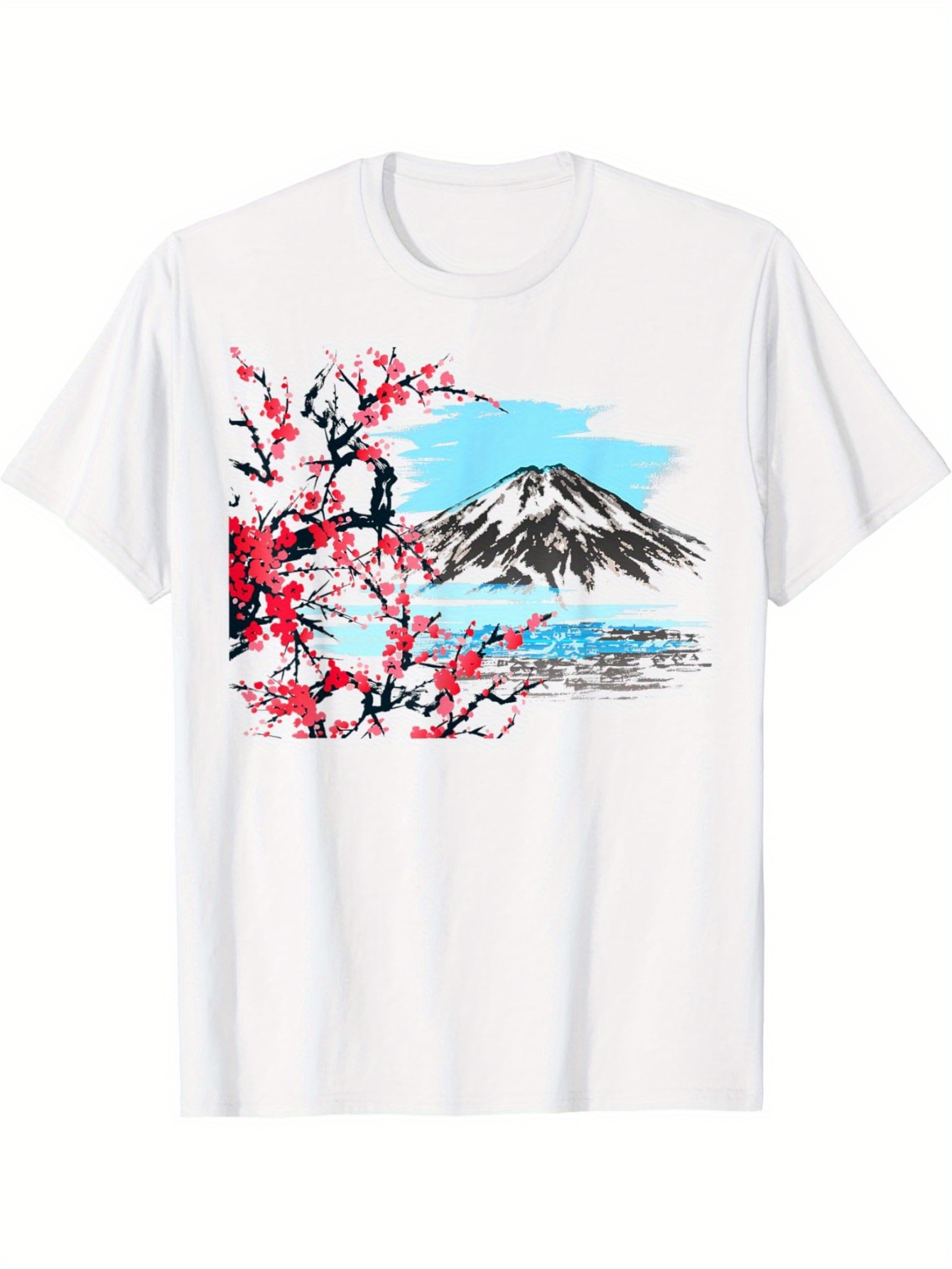 Japanese Art Traditional Woodblock Art Design T-Shirt