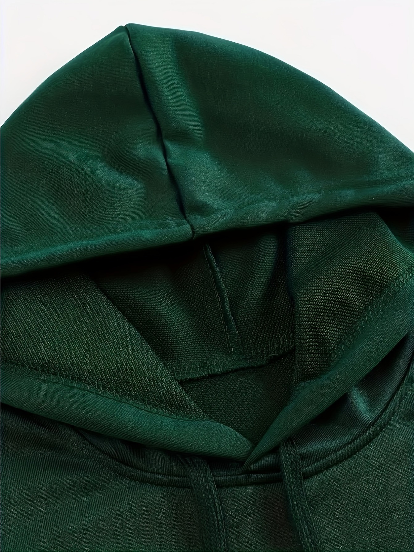 Halloween Theme Print Drawstring Hoodie, Casual Long Sleeve Kangaroo Pocket Hoodie Sweatshirt, Women's Clothing