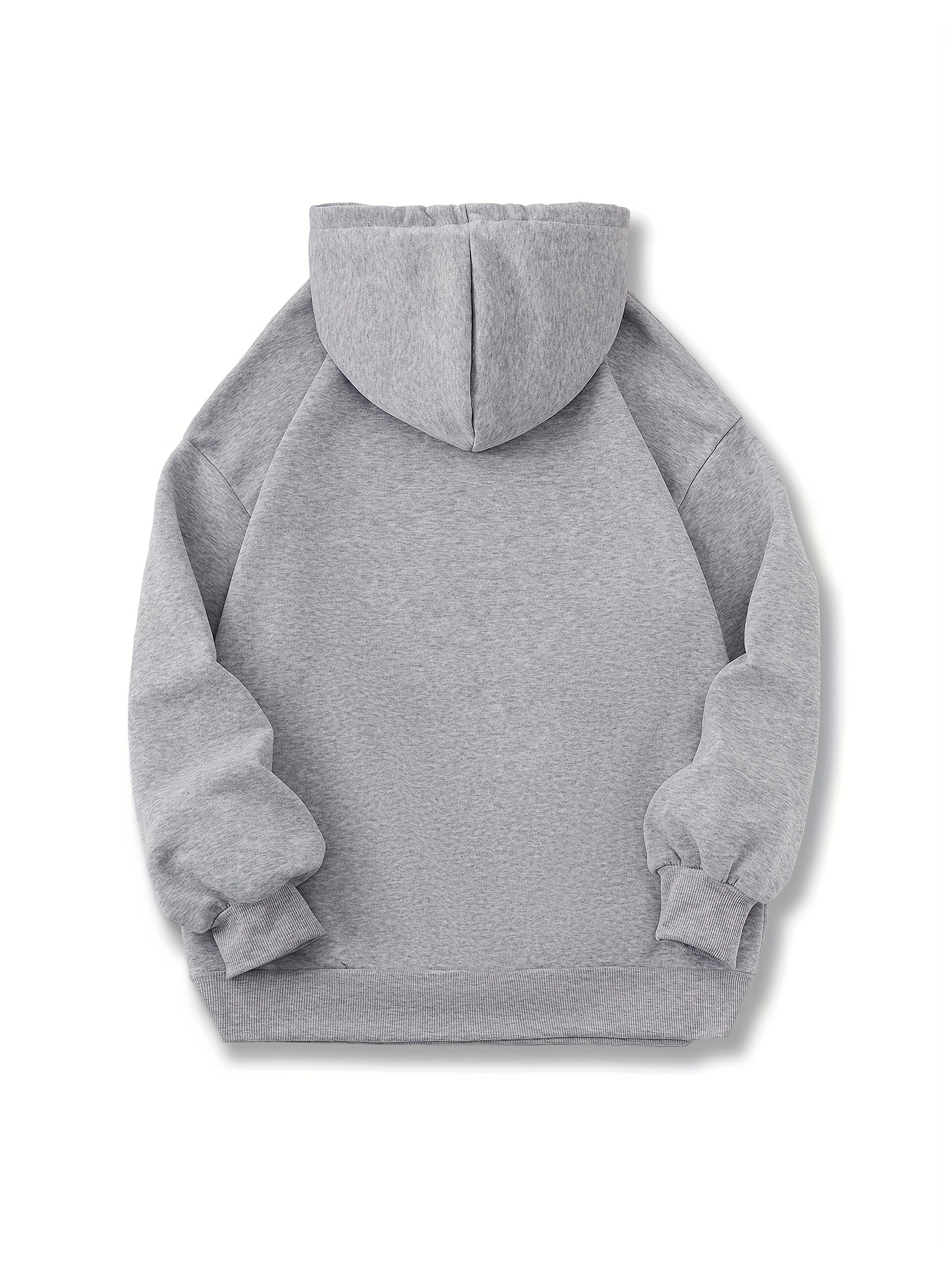 Girl Print Drawstring Kangaroo Pocket Hooded Sweatshirt, Fashion Long Sleeves Casual Sports Hoodie, Women's Activewear