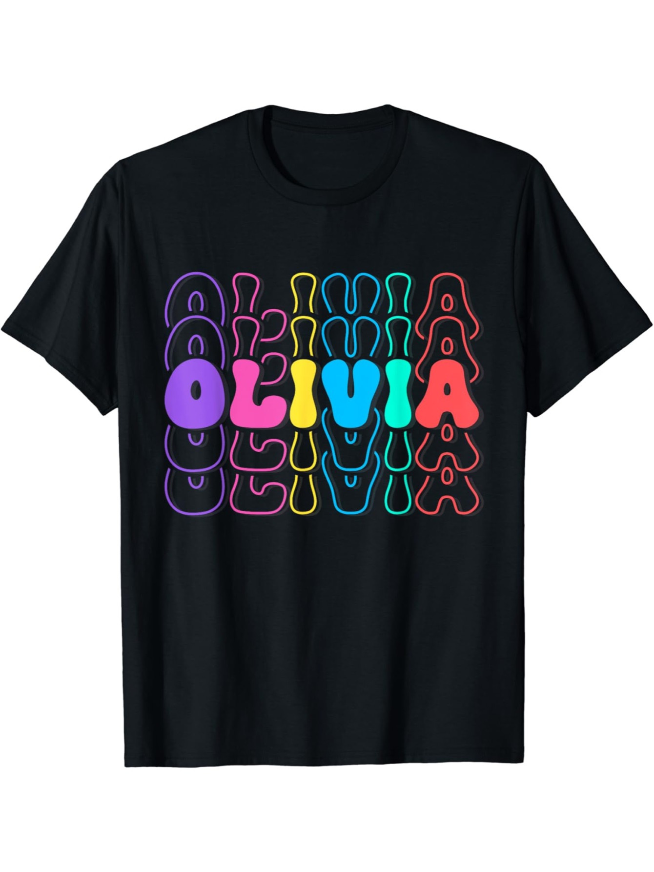 Olivia Retro Wordmark Classic Unisex Tee T-Shirt