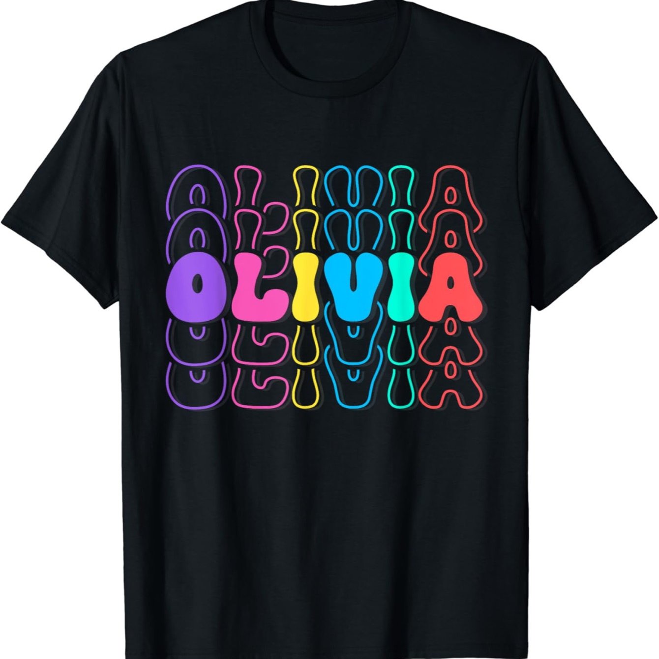 Olivia Retro Wordmark Classic Unisex Tee T-Shirt