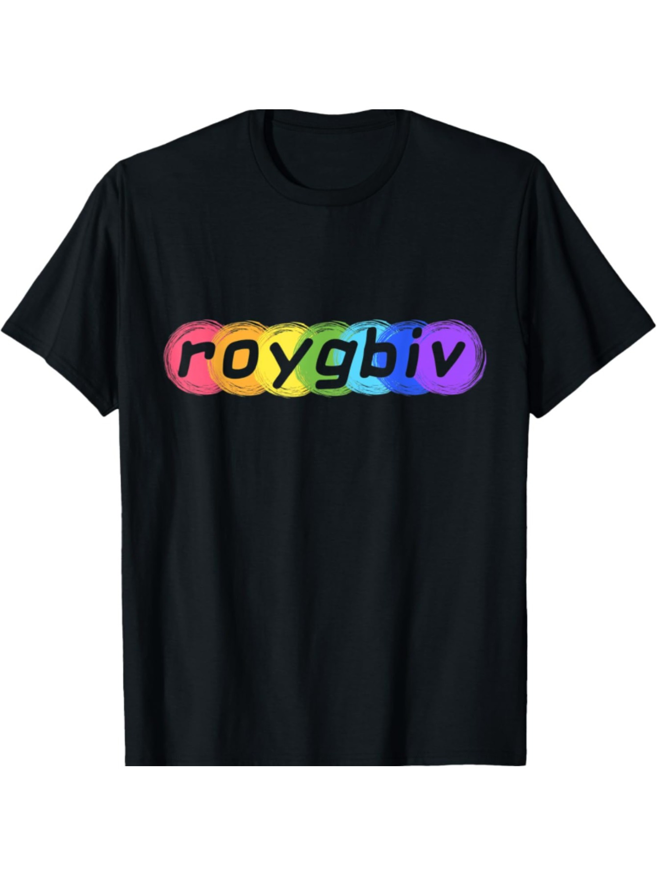 ROYGBIV Rainbow Watercolor Art Artist Art Teacher Gifts T-Shirt
