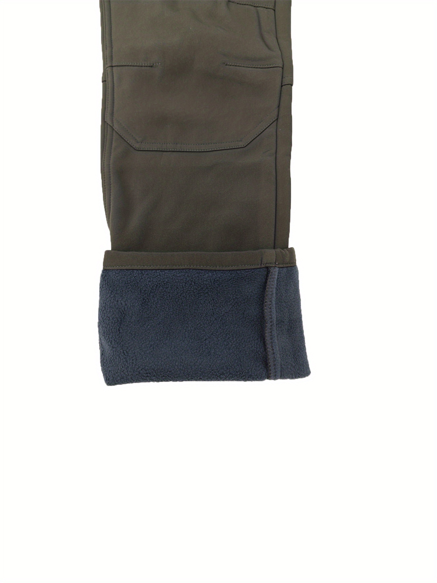 Men's fleece trousers - Waterproof tactical trousers - Warm overalls for autumn and winter - Training uniforms - Men's fleece casual trousers