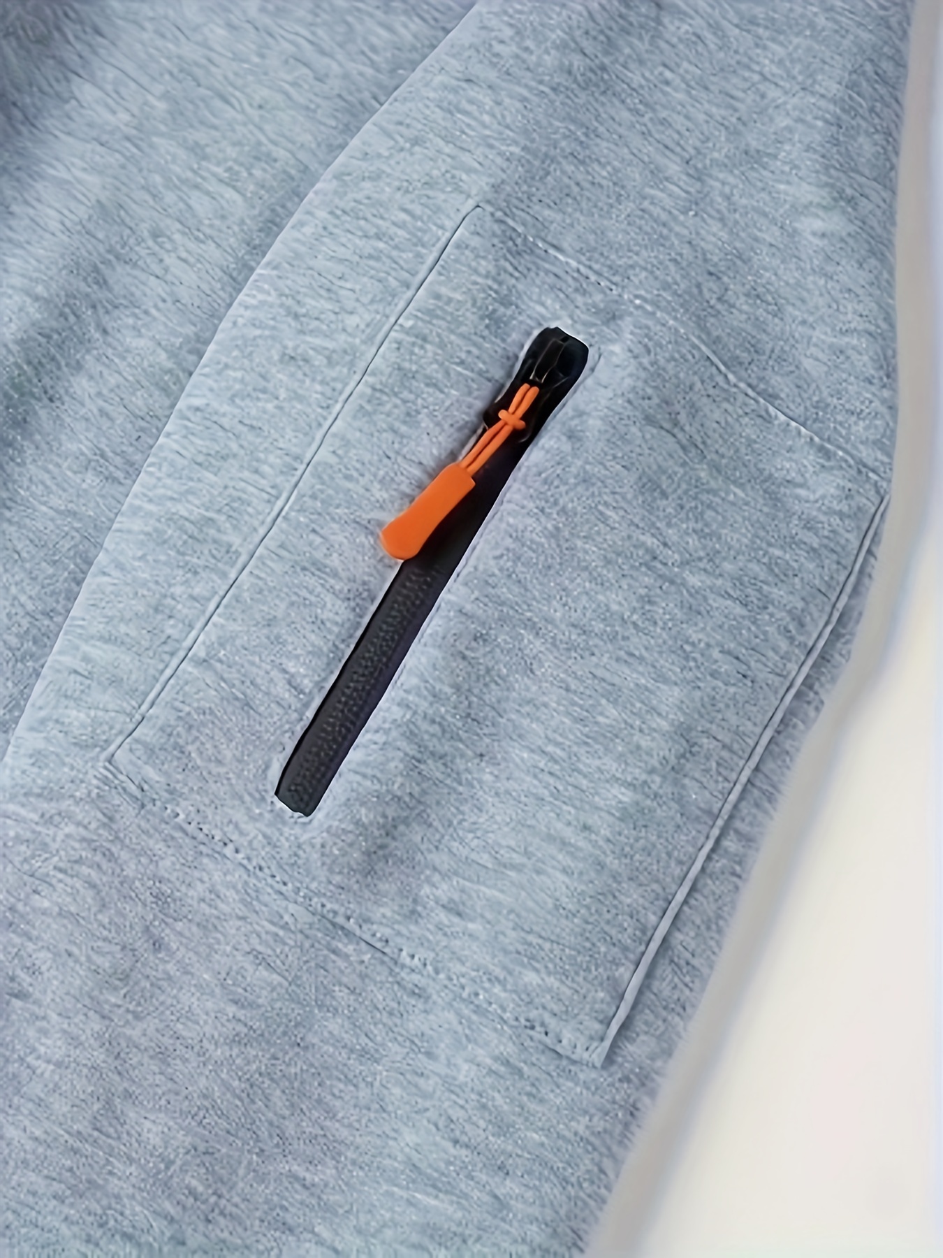 Men's Quarter-Zip Hoodie With Pockets, Men's Spring And Autumn Fashionable Pullover