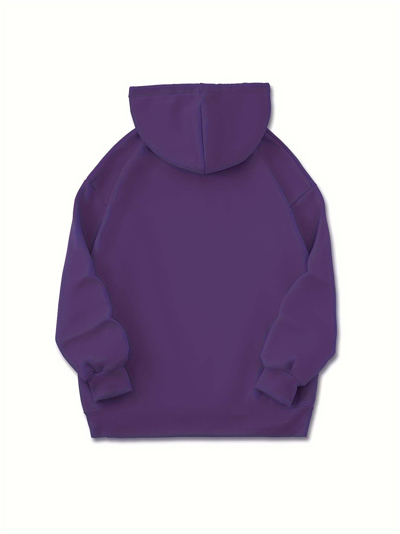 Girl Print Drawstring Kangaroo Pocket Hooded Sweatshirt, Fashion Long Sleeves Casual Sports Hoodie, Women's Activewear