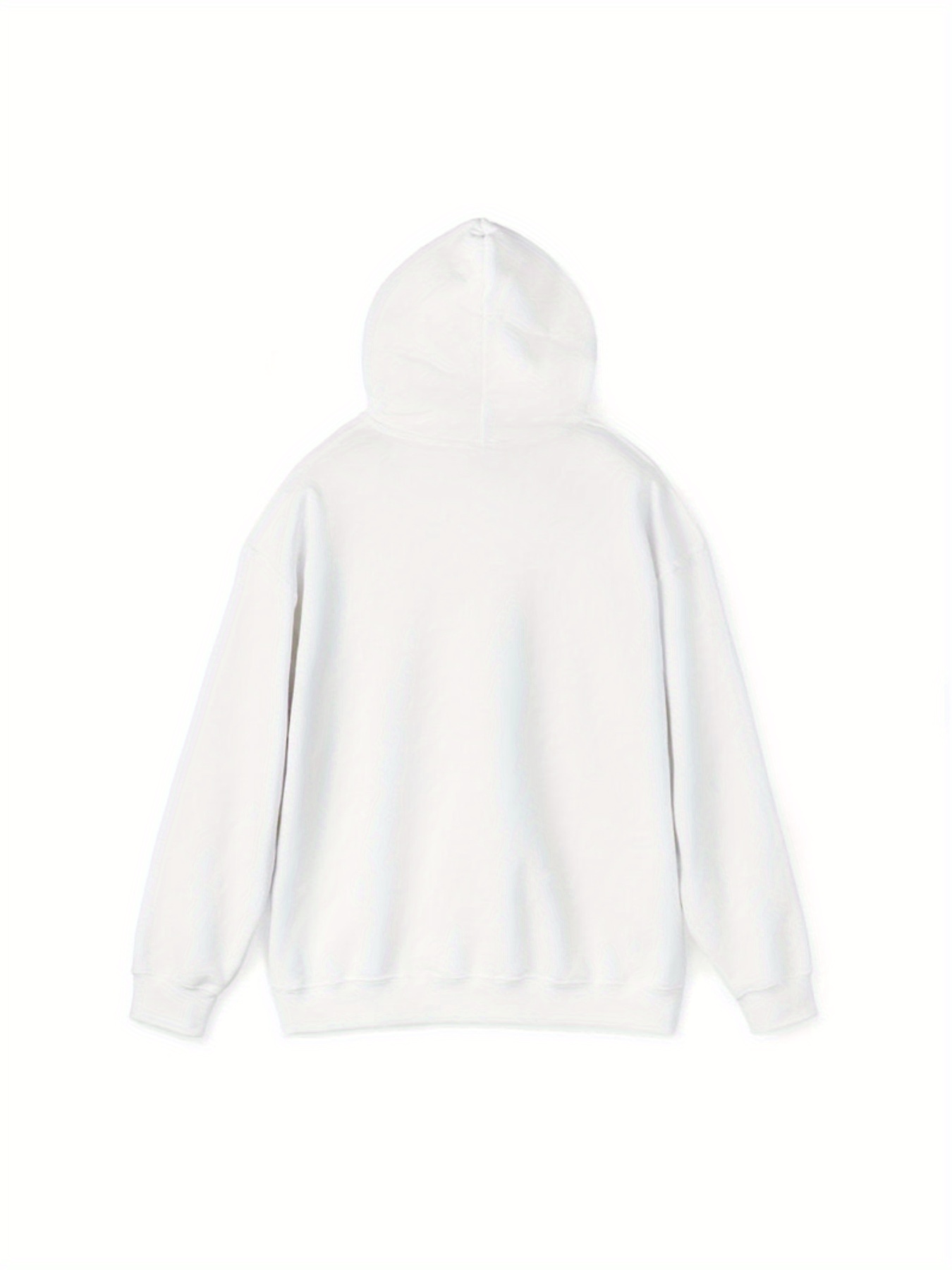 Men's Casual Printed Hoodie, Comfy Long Sleeve Sweatshirt With Hood, Trendy Comfy Top For Spring\u002FAutumn Wear