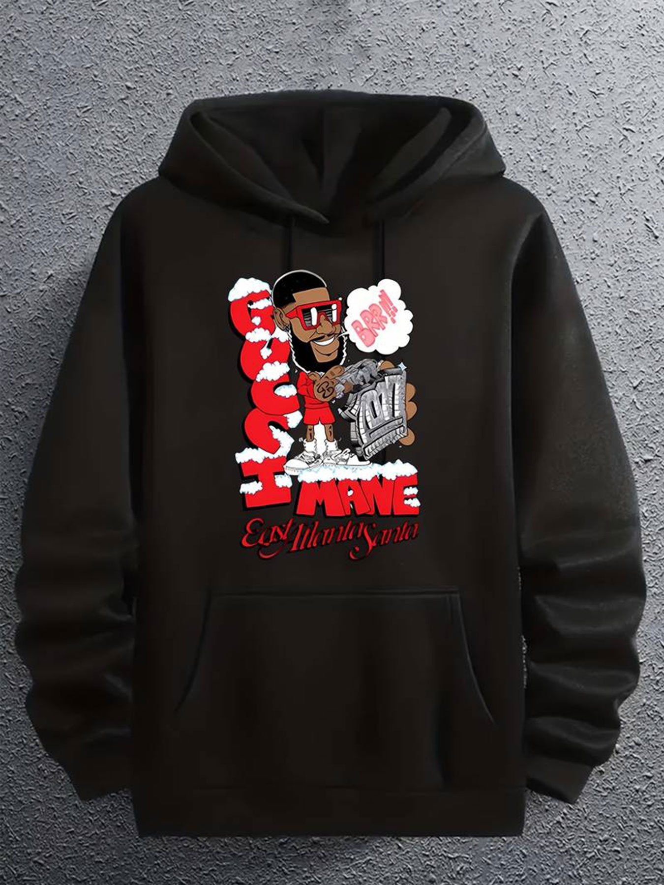 Men's high-quality hooded sweatshirt loose version comfortable fashion hooded casual long sleeve hooded sports shirt with pocket is suitable for spring and autumn wear.