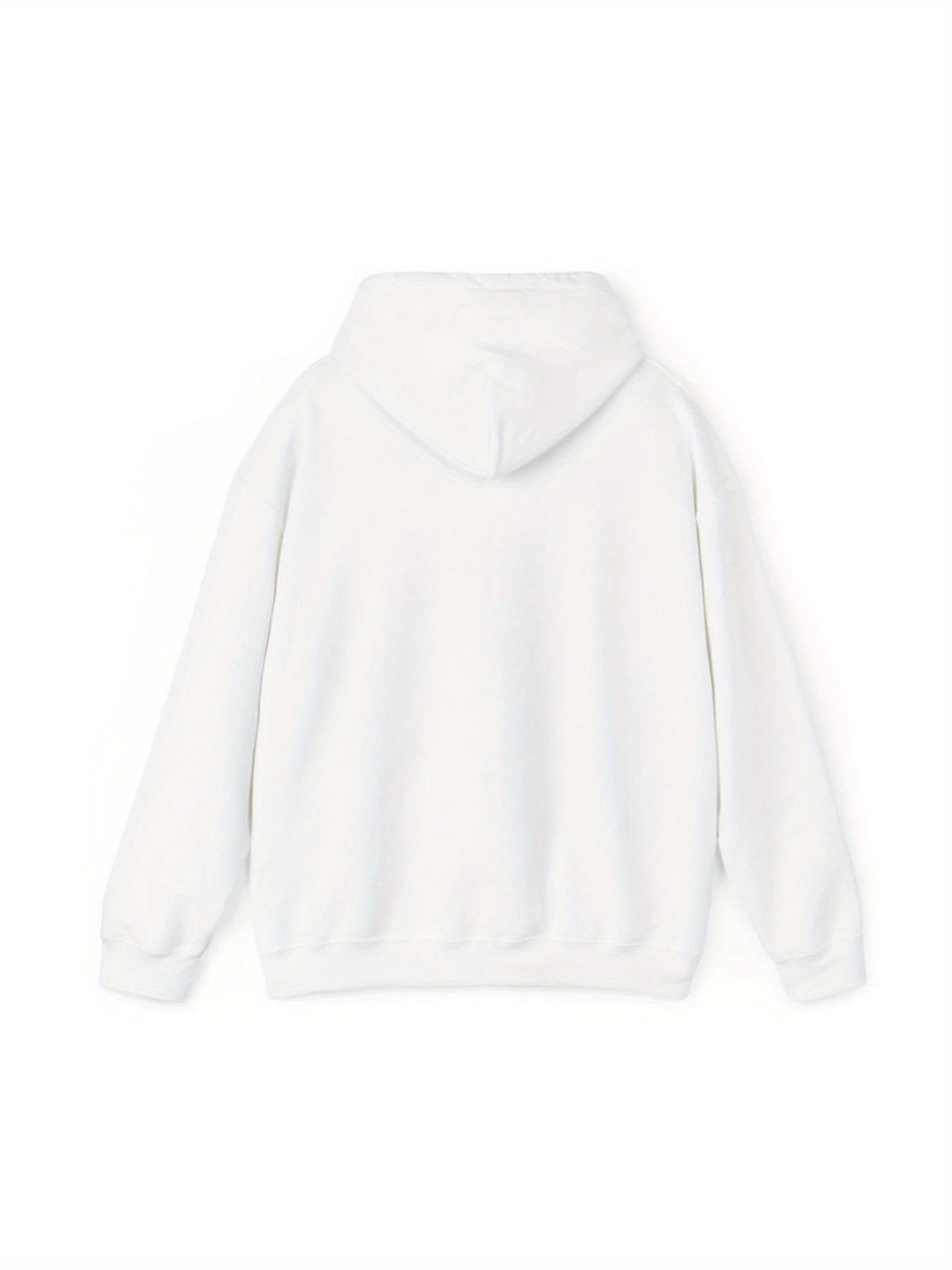 Men's Casual Printed Hoodie, Comfy Long Sleeve Sweatshirt With Hood, Trendy Comfy Top For Spring\u002FAutumn Wear