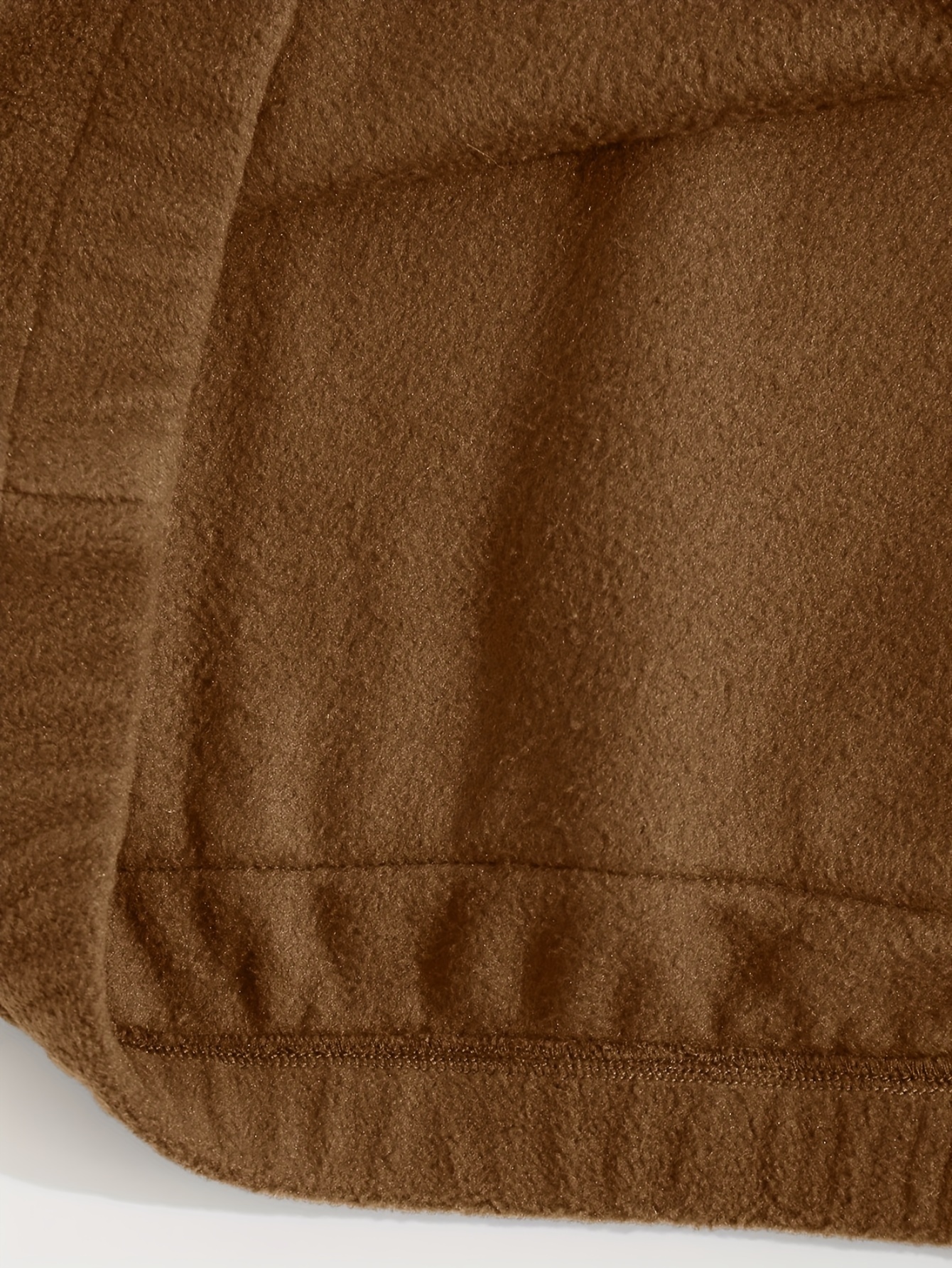 Men's Colour Block Embroidered Quarter Zip Kangaroo Pocket Polar Shaker Stand Collar Pullover Sweatshirt