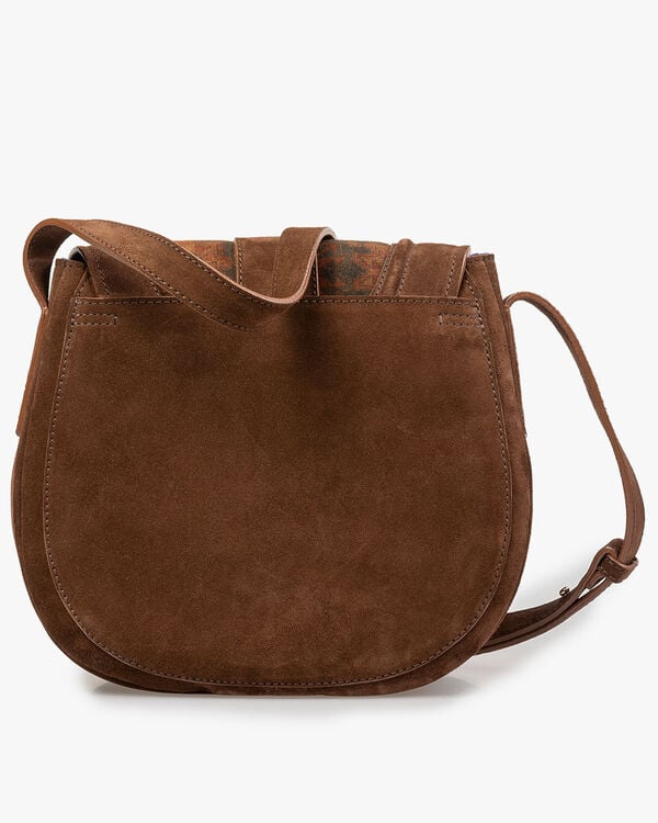 Shoulder bag cognac De Purser 03