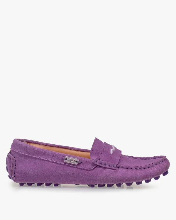 Purple women loafer Roki 01