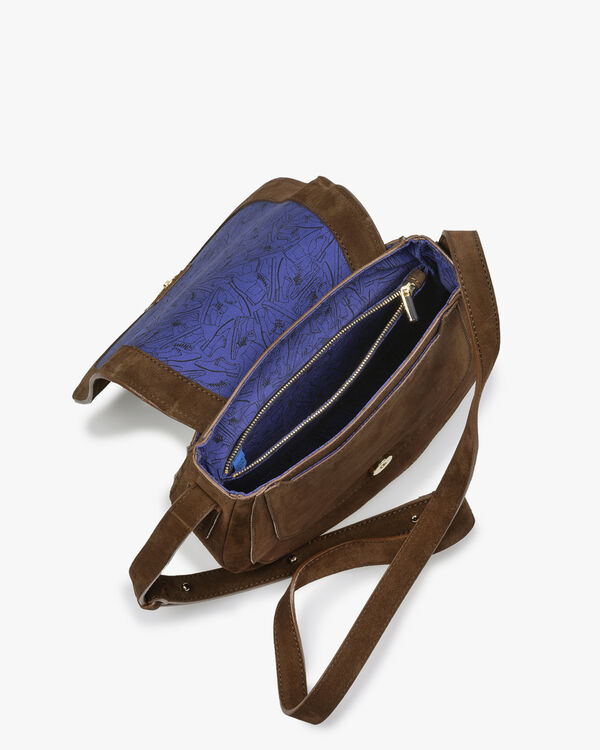 Shoulder bag cognac De Purser 03