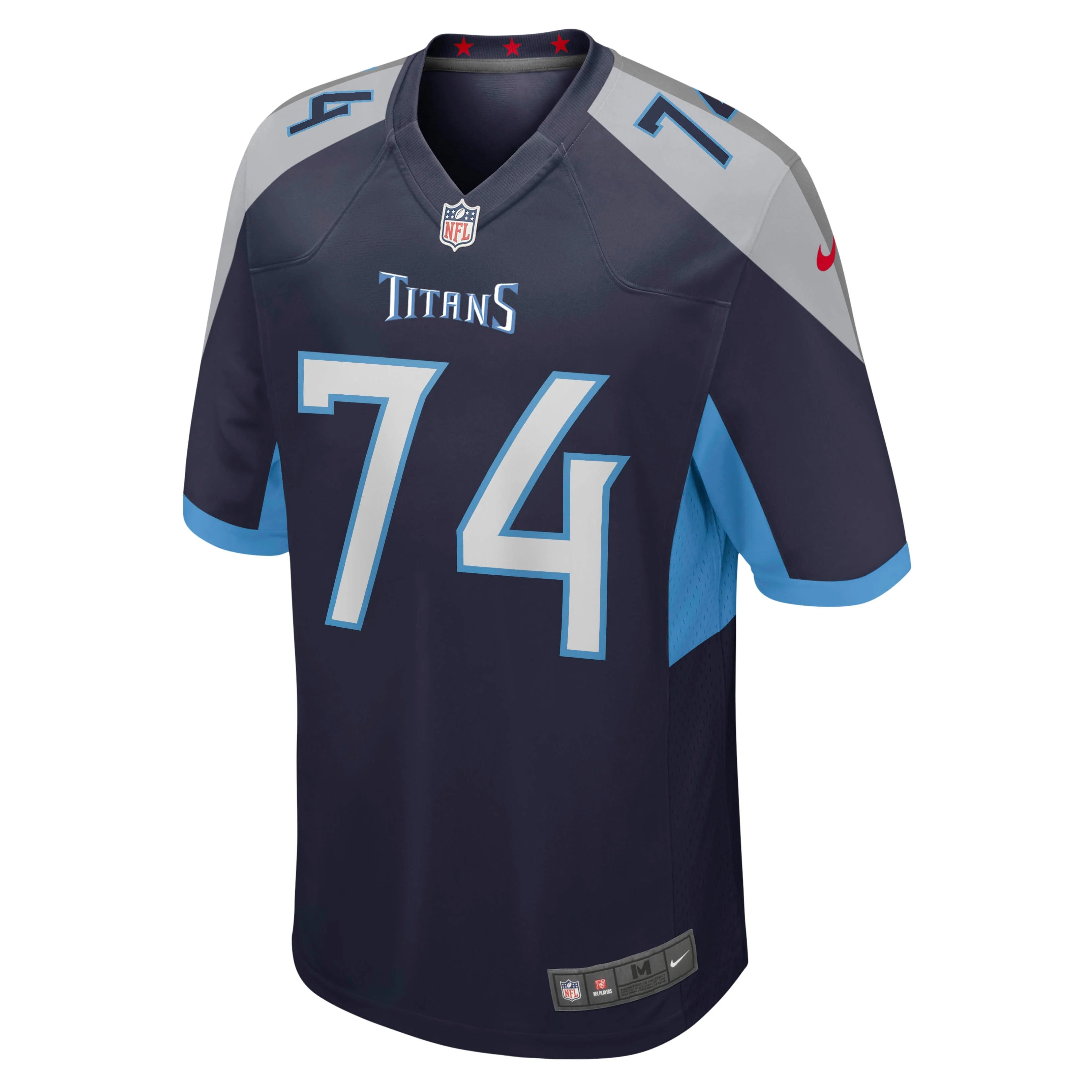 Bruce Matthews Tennessee Titans Nike Retired   Jersey - Navy