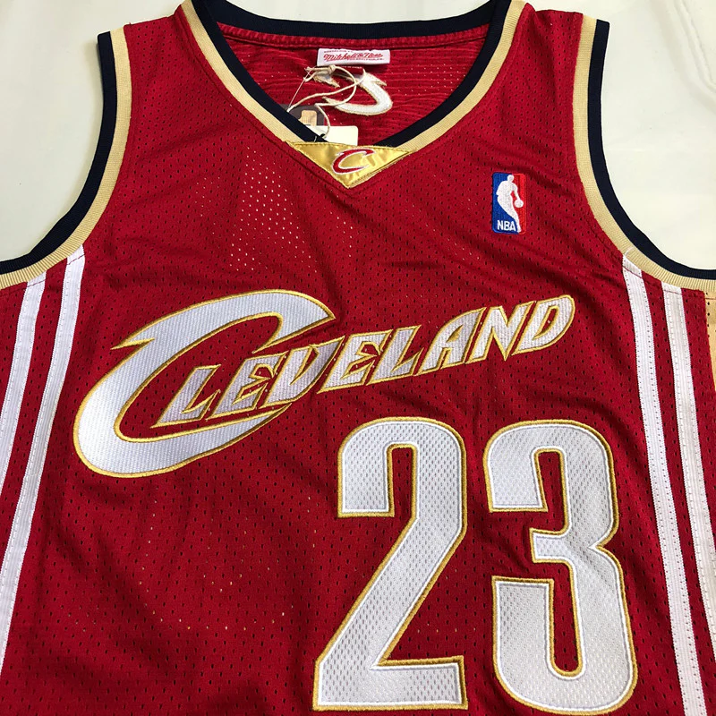 Cleveland Cavaliers LeBron James 23 Red MN