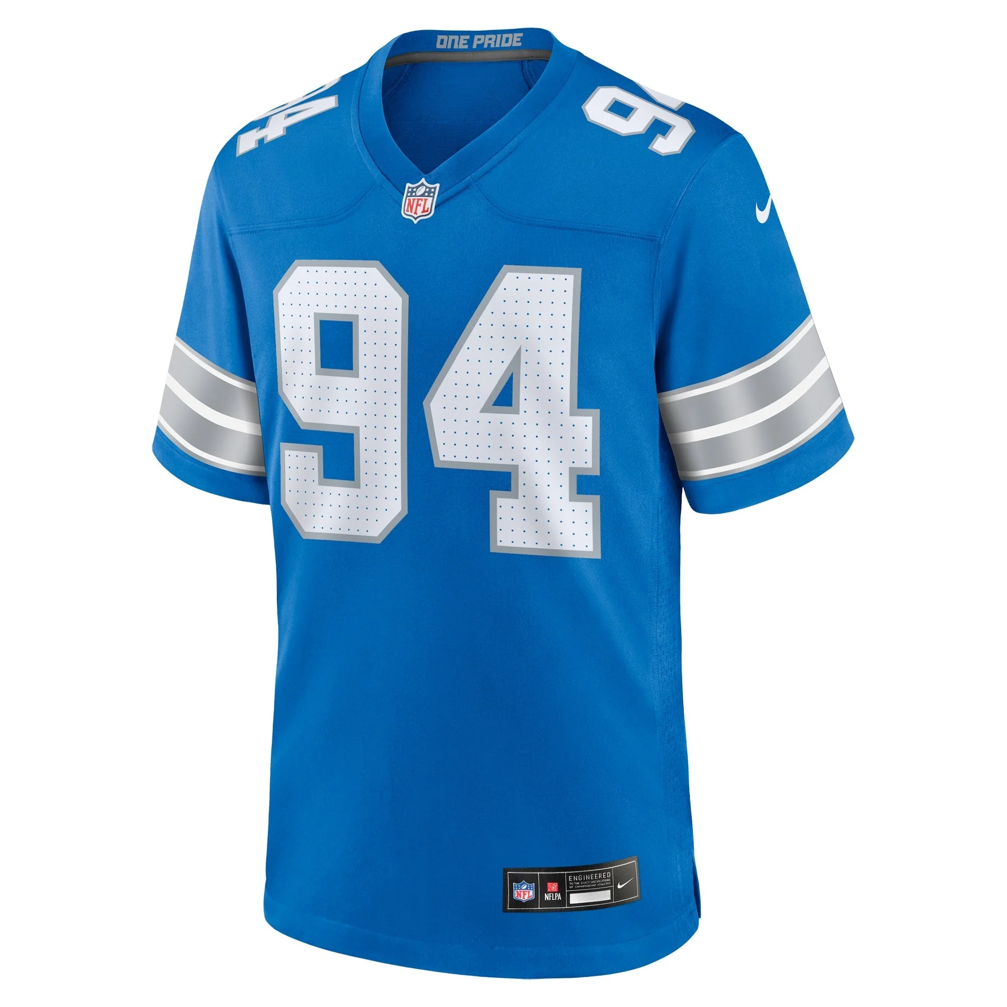 Mekhi Wingo Detroit Lions Nike Team Game Jersey -  Blue
