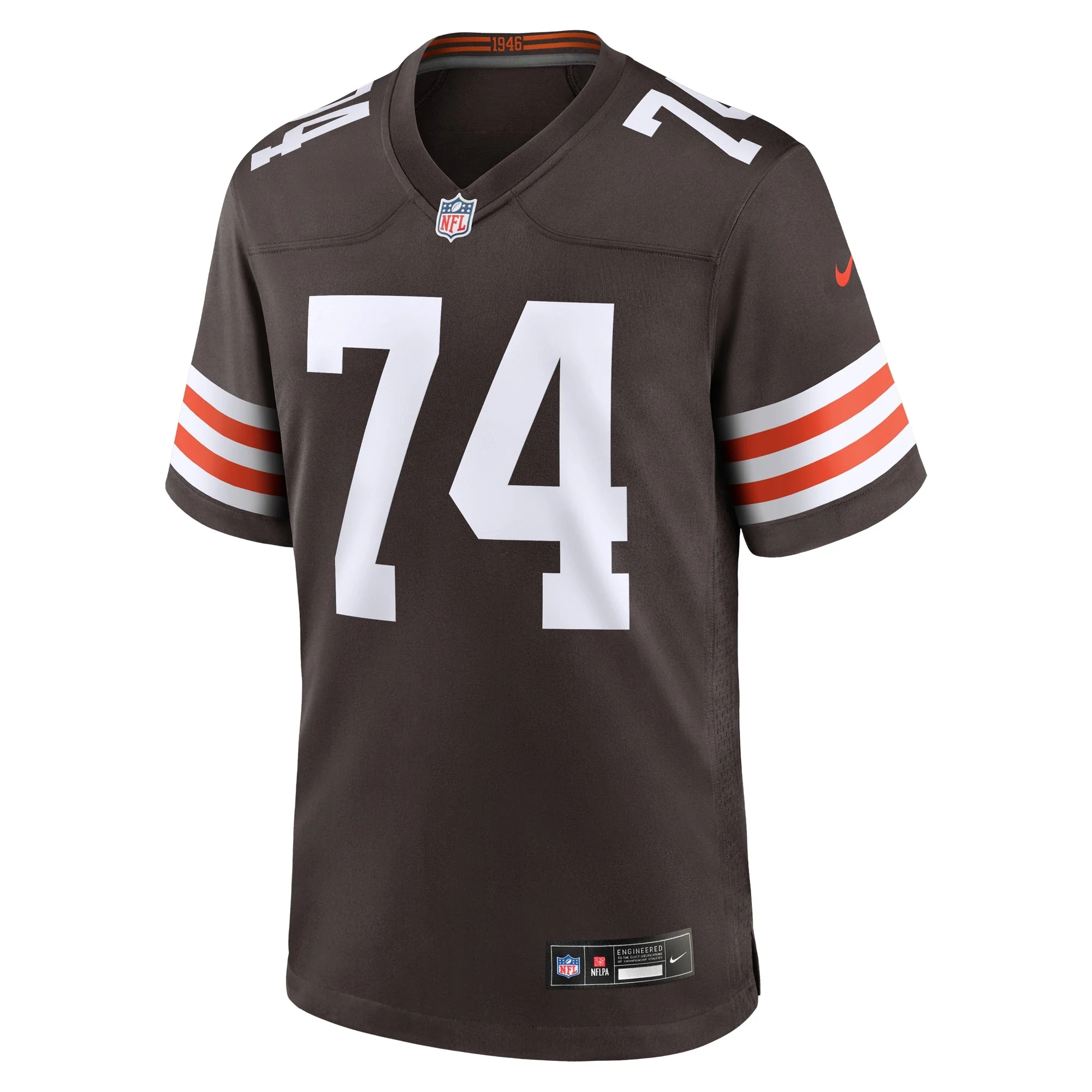 Hakeem Adeniji Cleveland Browns Nike  Game Jersey -  Brown
