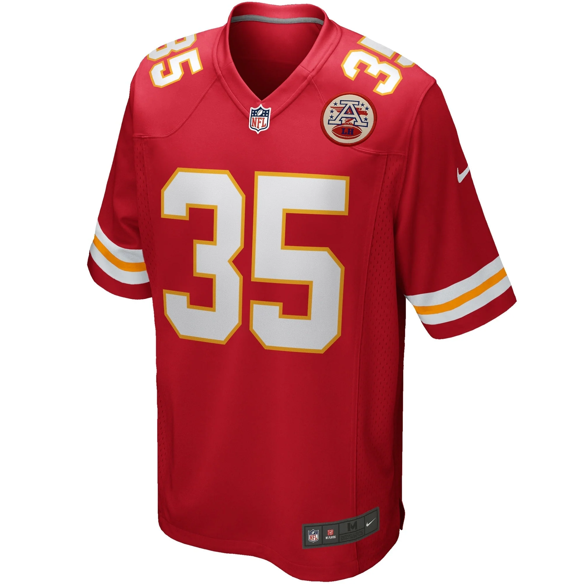 Christian Okoye Kansas City Chiefs Nike Game Retired   Jersey - Red