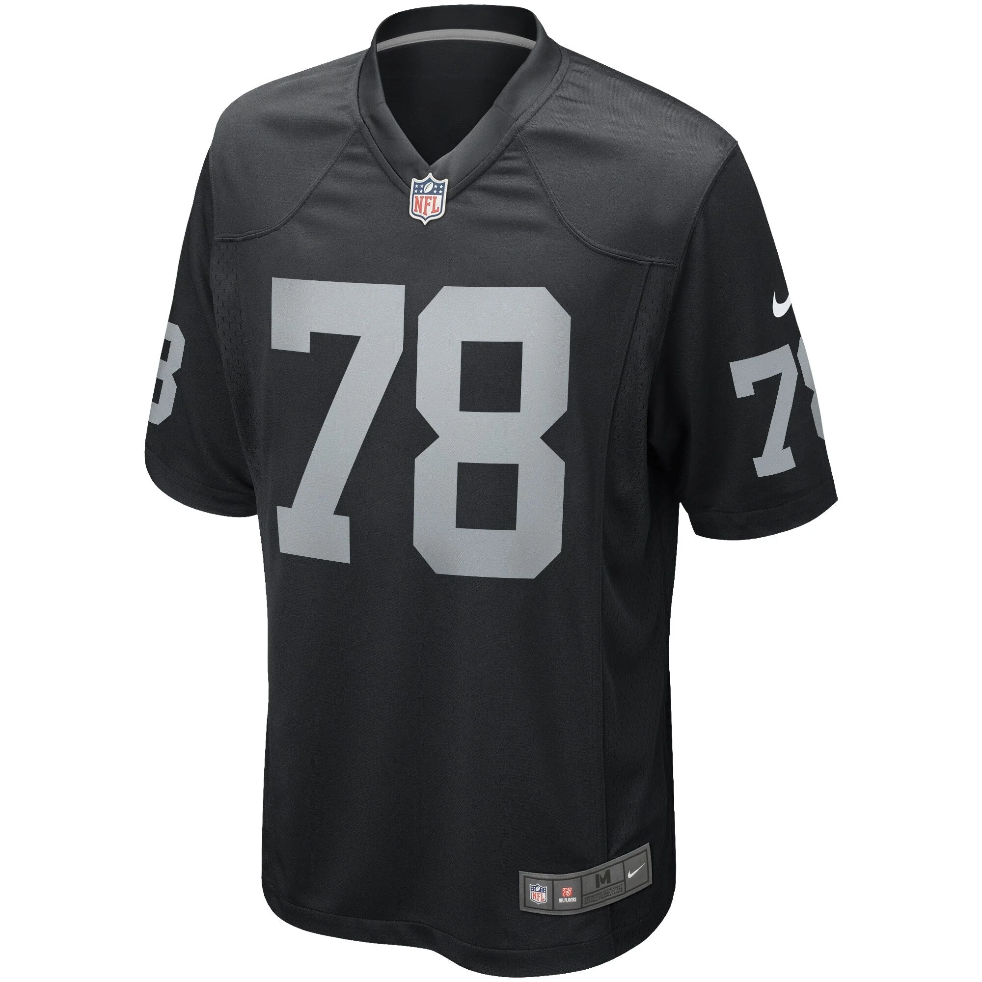 Art Shell Las Vegas Raiders Nike Game Retired   Jersey - Black