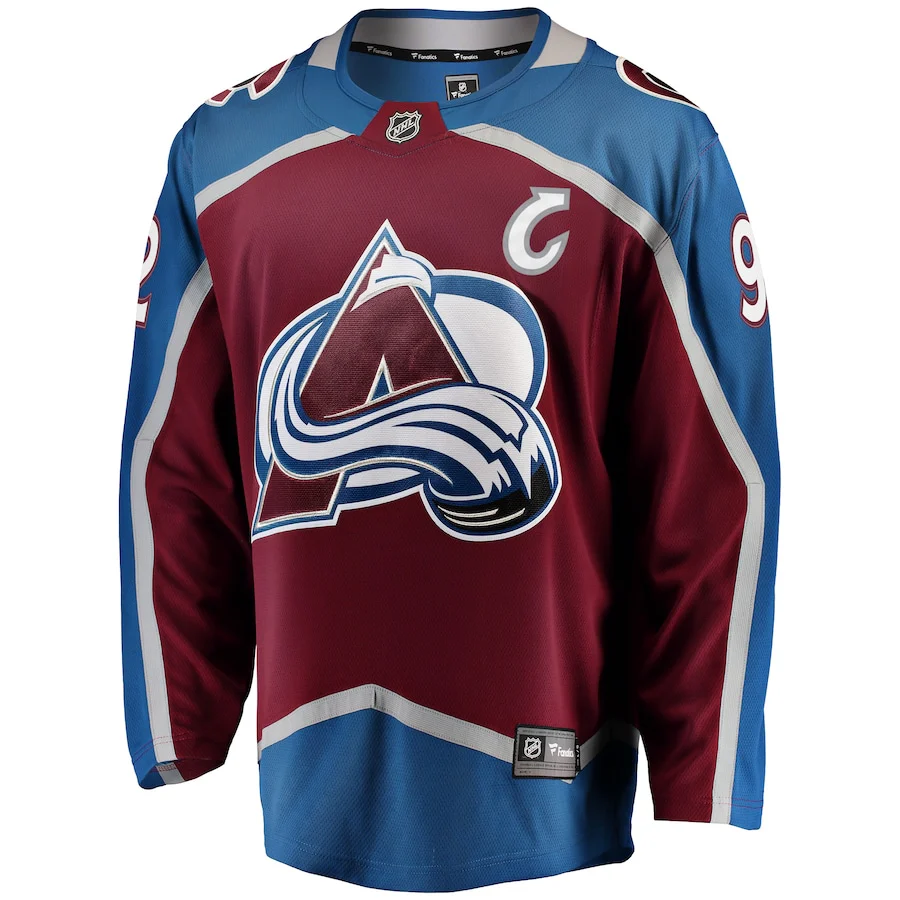 Gabriel Landeskog Colorado Avalanche   Breakaway  Jersey - Burgundy