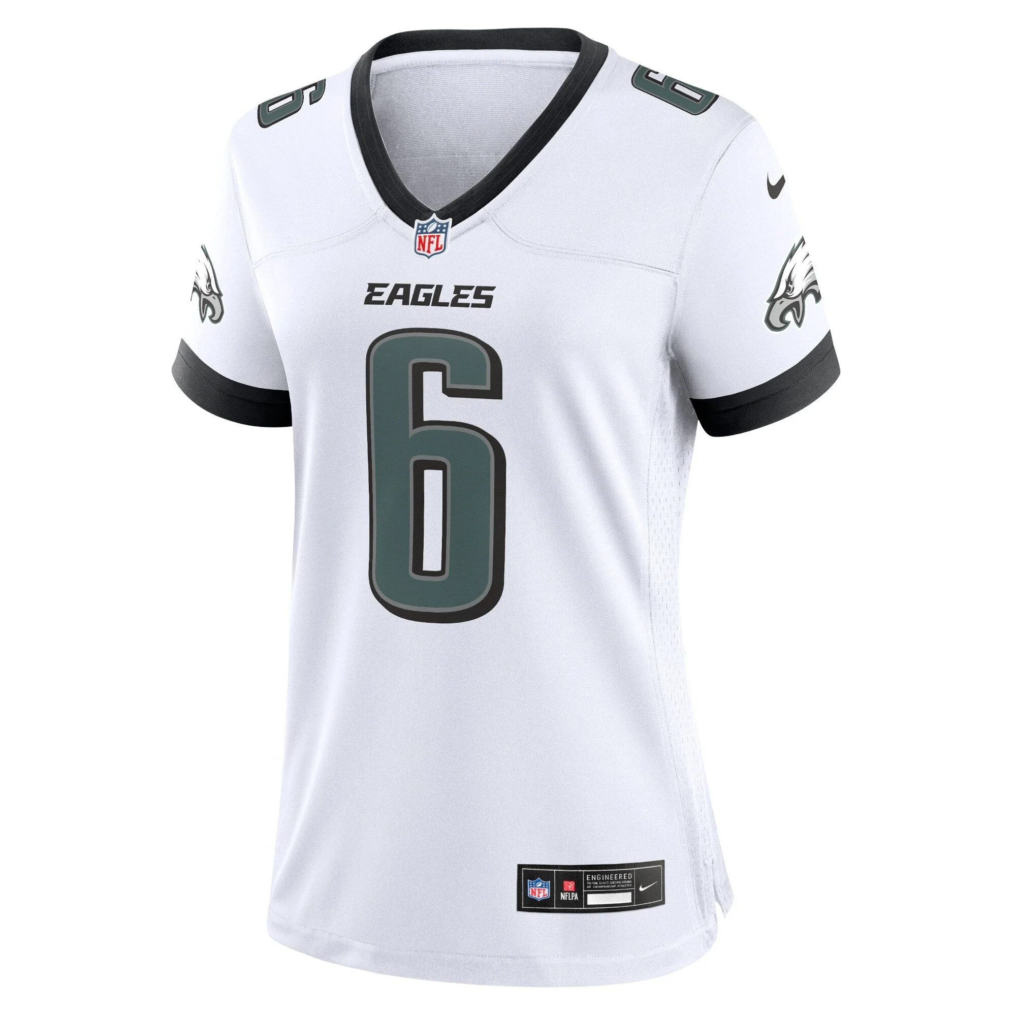DeVonta Smith Philadelphia Eagles Nike Game Jersey - White