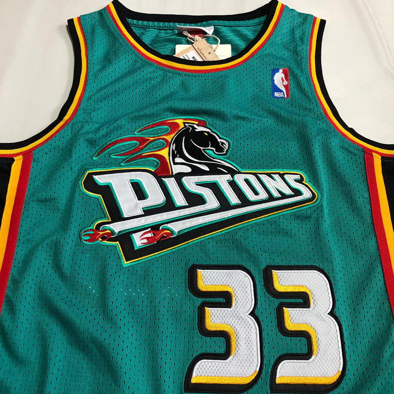Grant Hill Detroit Pistons Green 33 MN