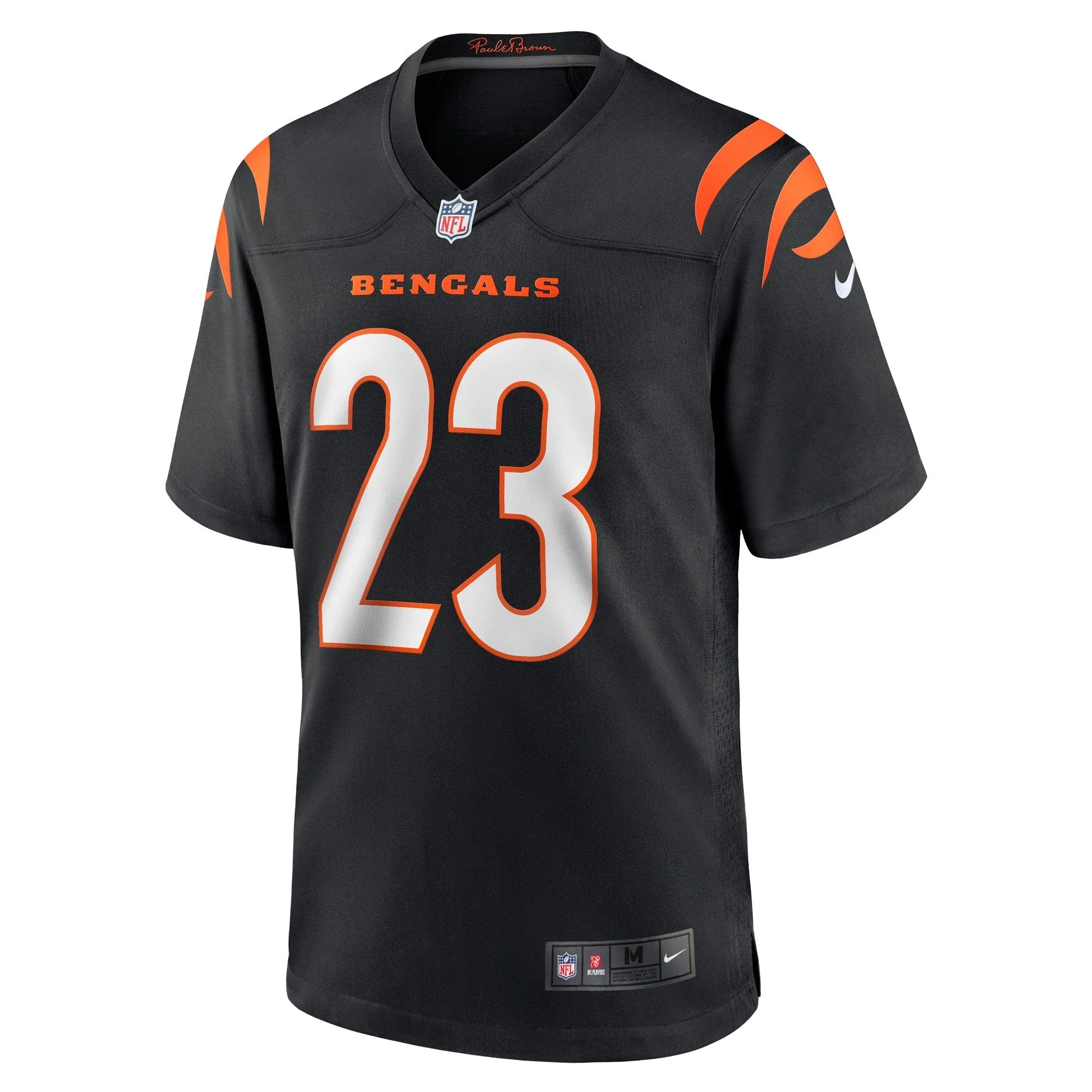 Daxton Hill Cincinnati Bengals Nike   Game Jersey - Black