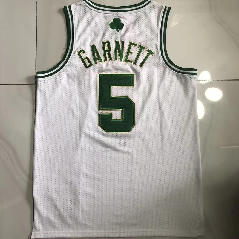 Kevin Garnett Mitchell & Ness Boston Celtics 2007-08  White Jersey