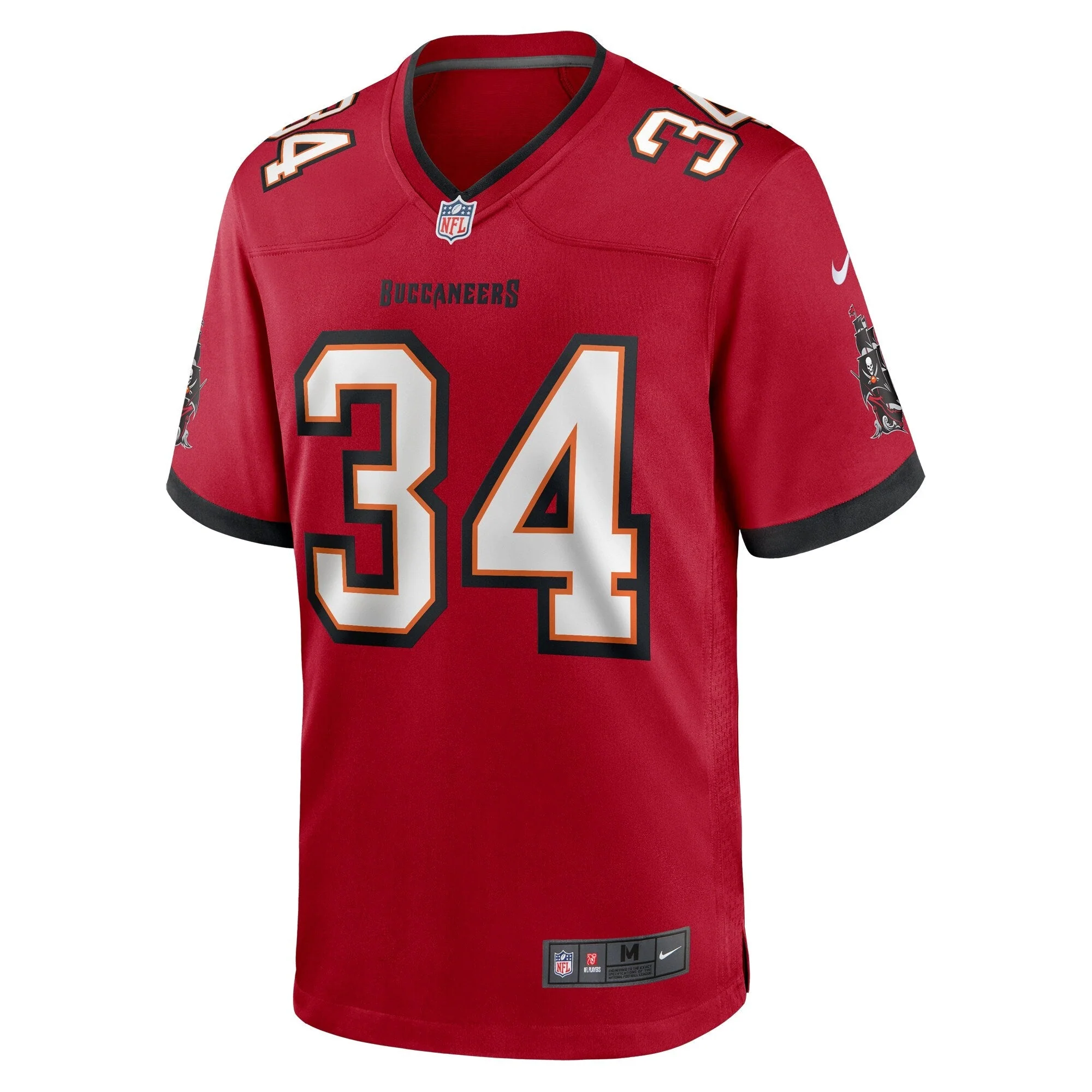 Bryce Hall Tampa Bay Buccaneers Nike Team Game Jersey -  Red