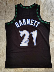 Kevin Garnett Minnesota Timberwolves 21 Black MN