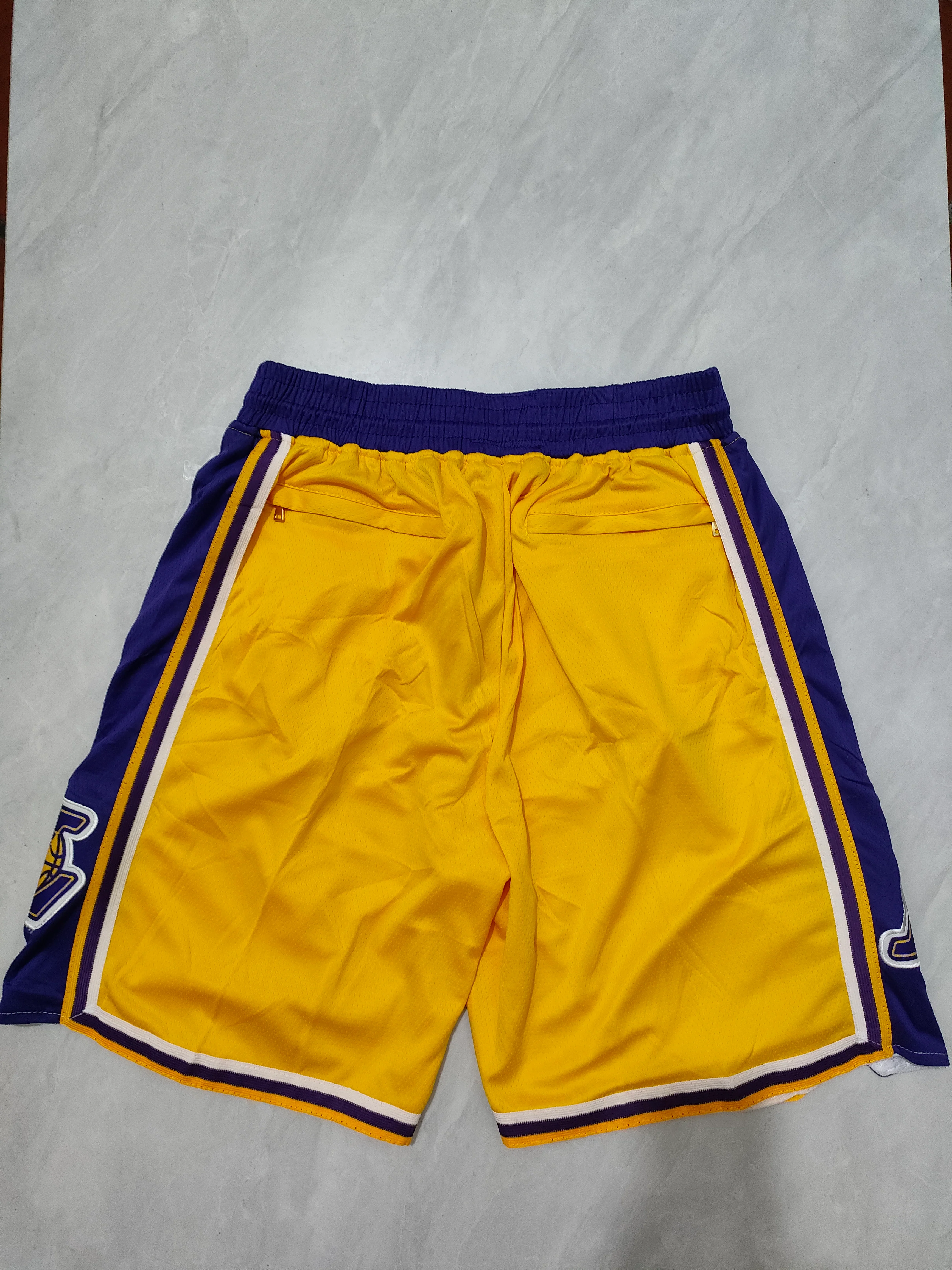 JUST DON Los Angeles Lakers Pocket Shorts