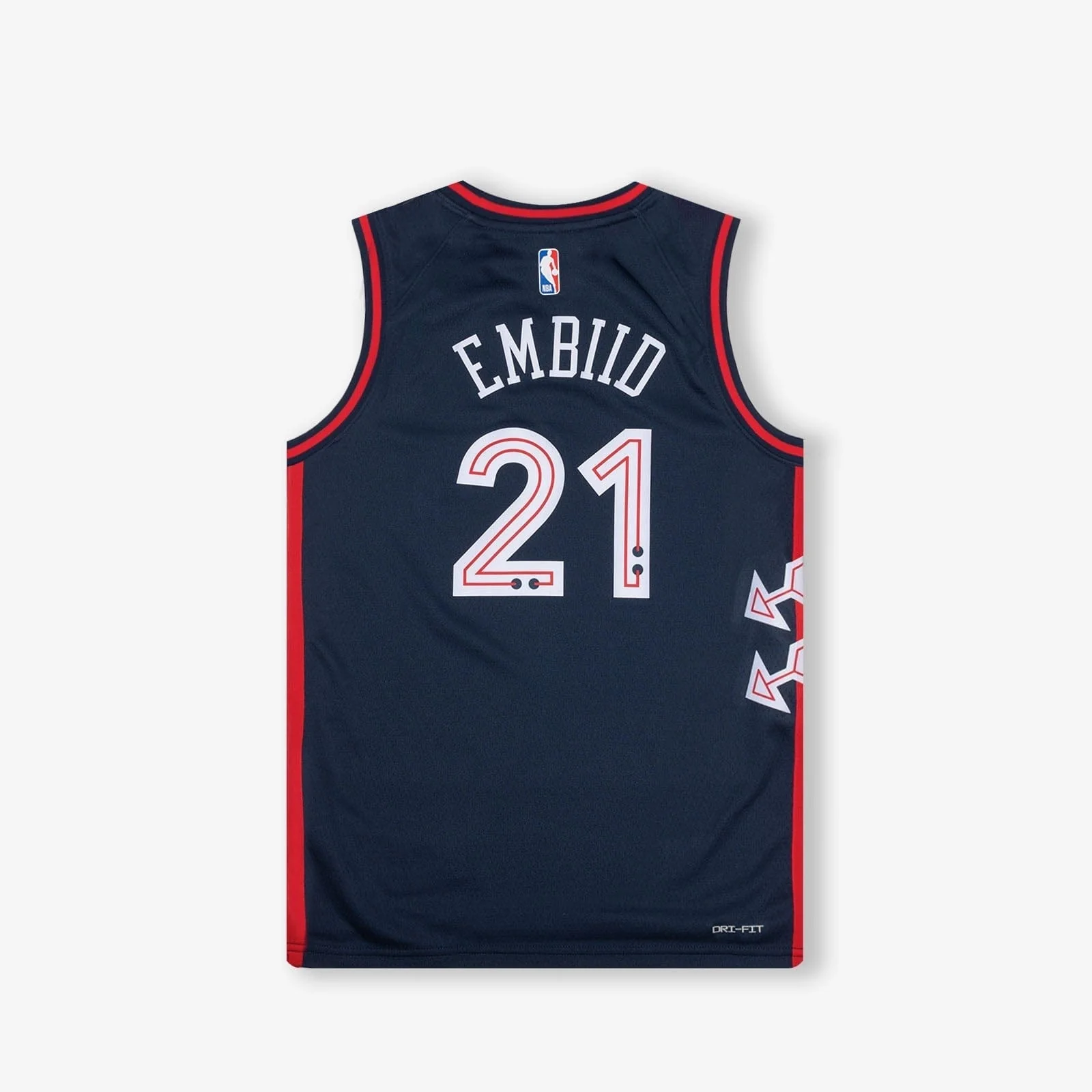 Joel Embiid Philadelphia 76ers 2024 City Edition Swingman Jersey - Black