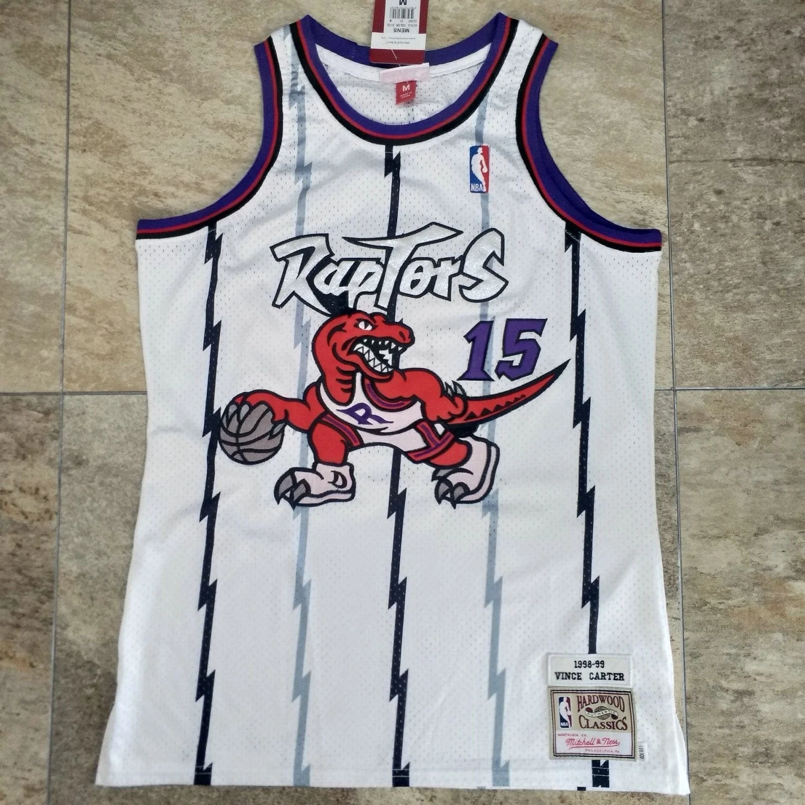 Vince Carter Toronto Raptors Throwback Jersey