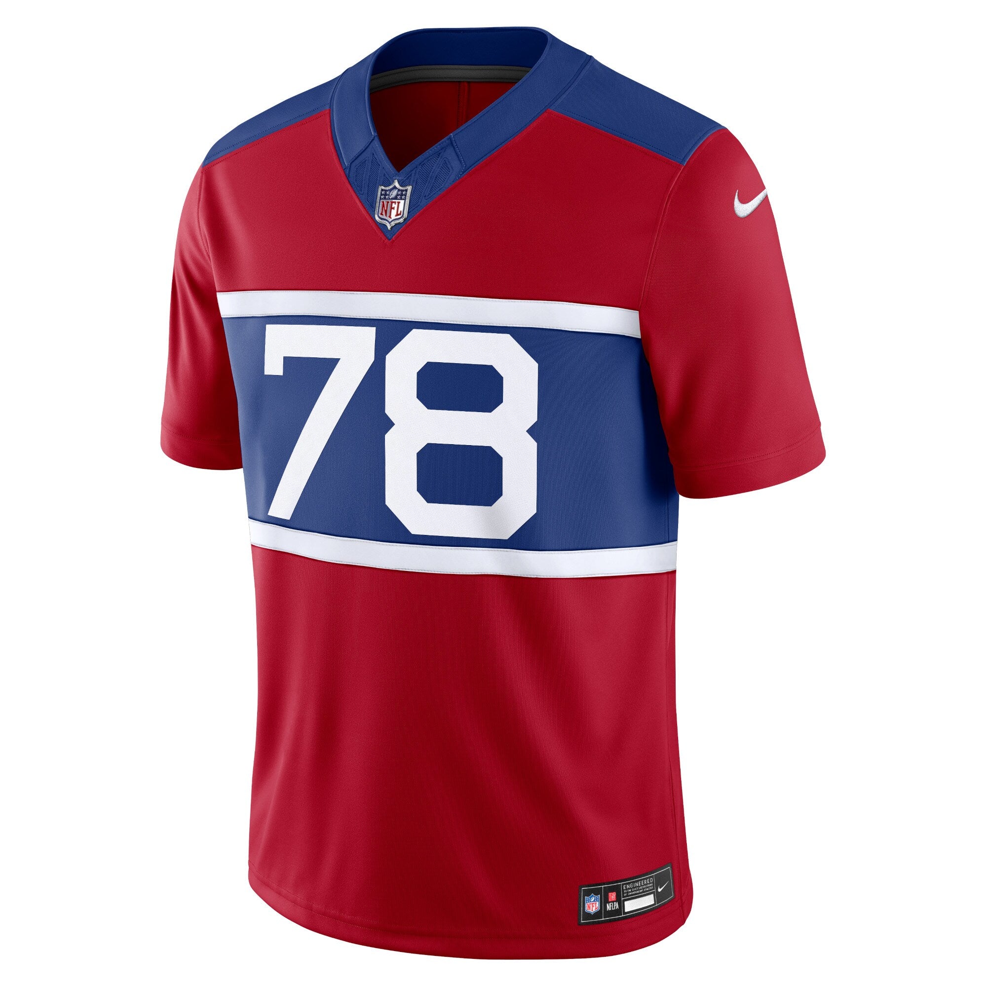 Andrew Thomas New York Giants Nike Alternate Vapor F.U.S.E. Limited Jersey - Century Red
